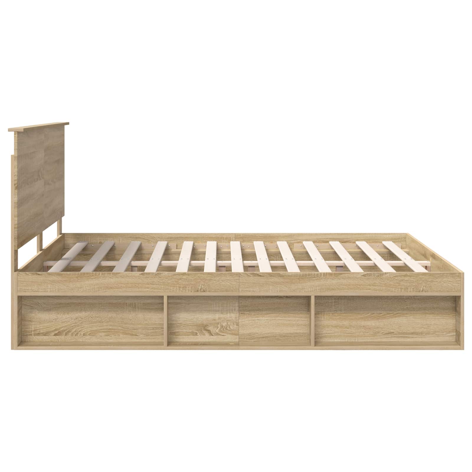 Cadre de lit Sonoma 160 x 200 cm Bois de pin massif