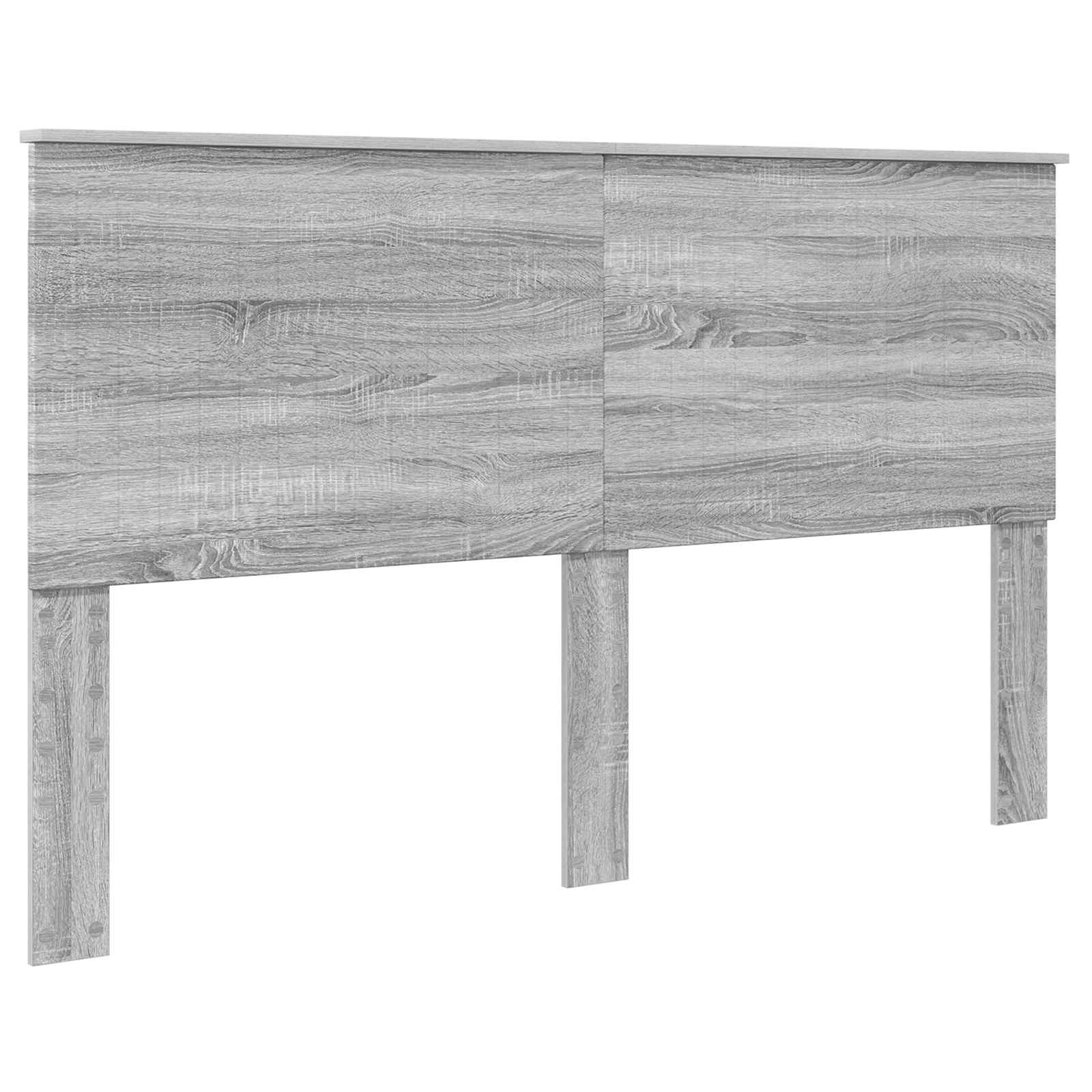 Cadre de lit Gris Sonoma 160 x 200 cm Bois de pin massif - XIOS