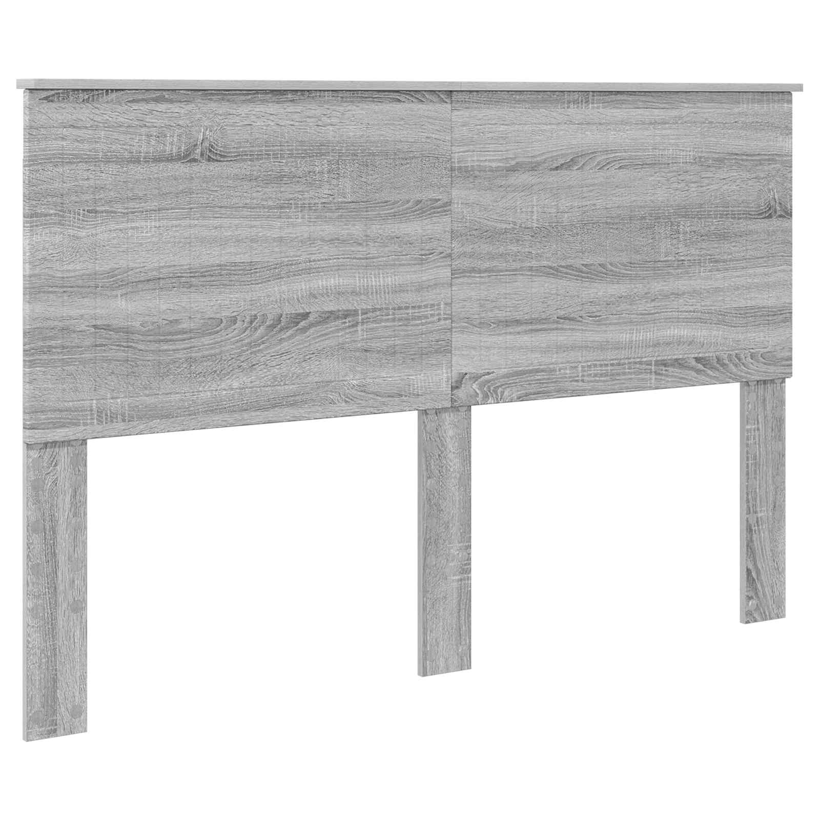 Cadre de lit Gris Sonoma 150 x 200 cm Bois de pin massif - XIOS