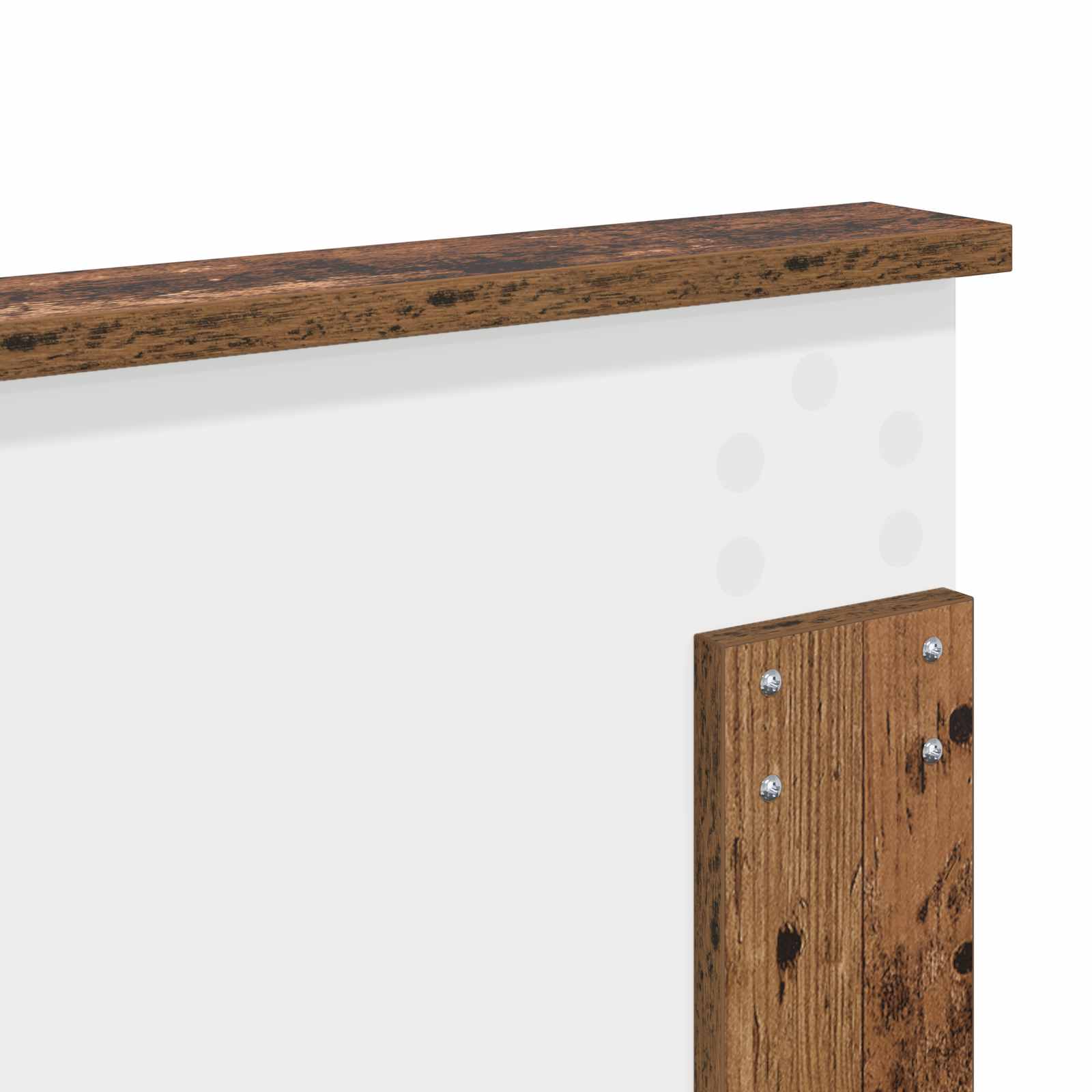 Cadre de lit Bois ancien 150 x 200 cm Bois de pin massif - XIOS