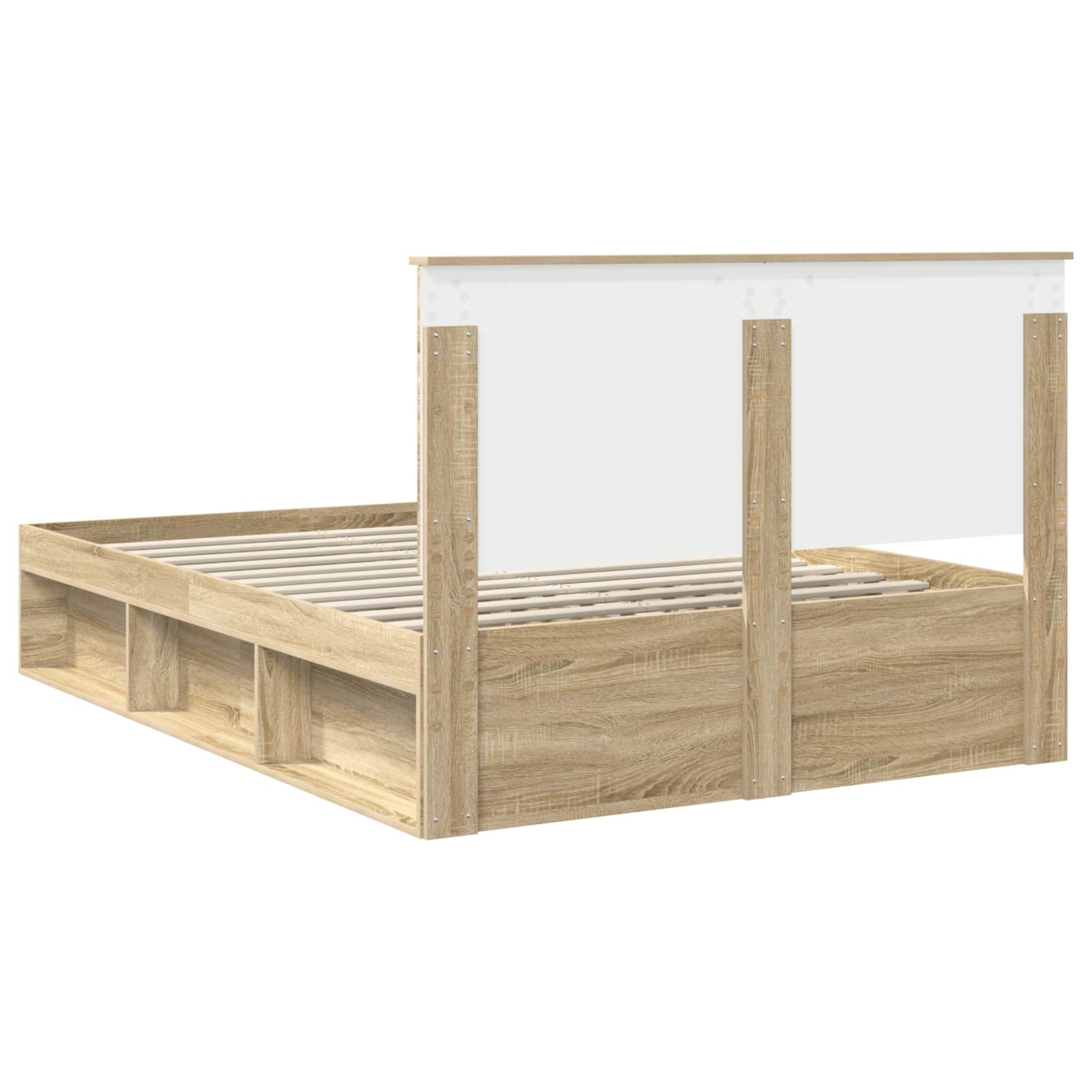 Cadre de lit Sonoma 140 x 200 cm Bois de pin massif