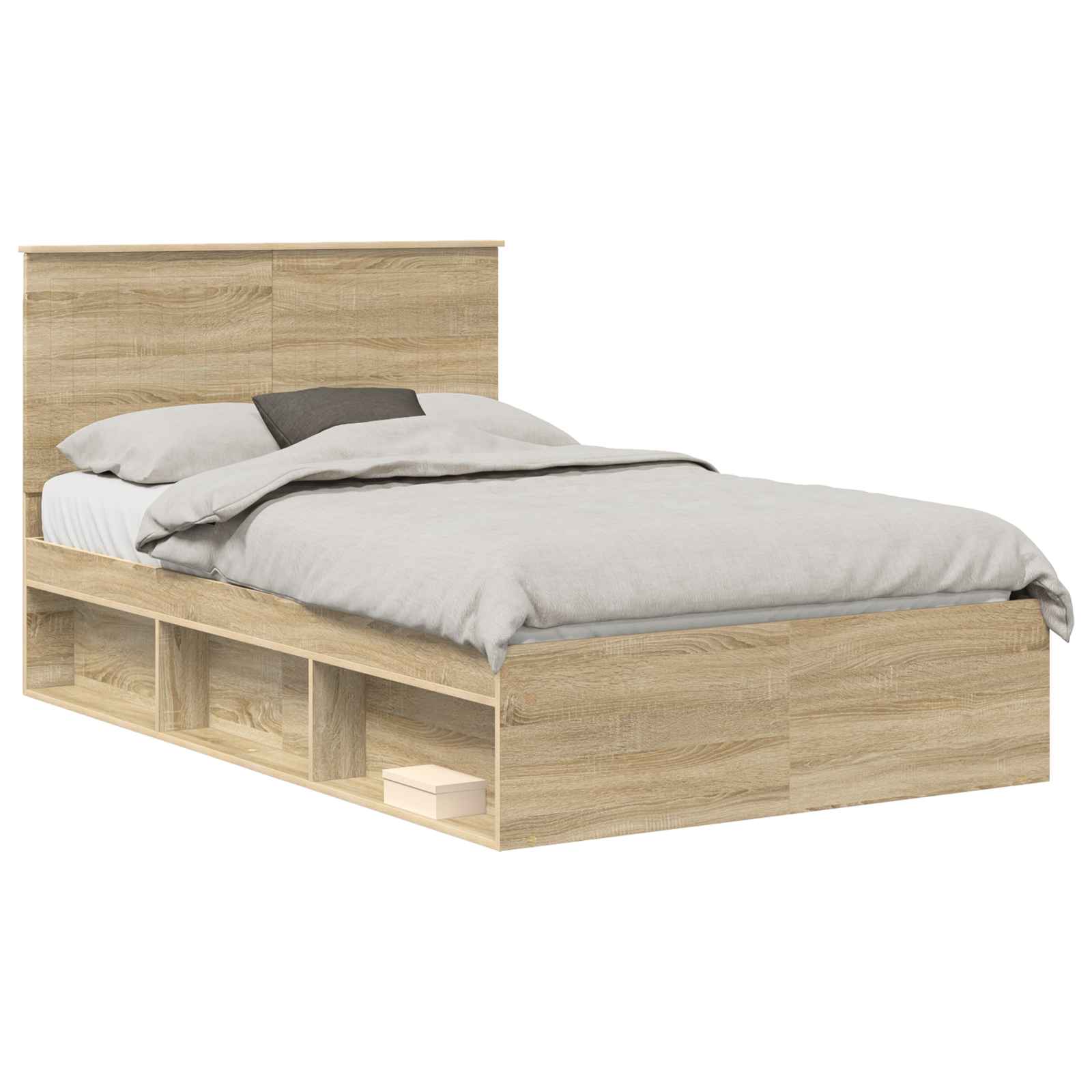 Cadre de lit Sonoma 120 x 200 cm Bois de pin massif - XIOS