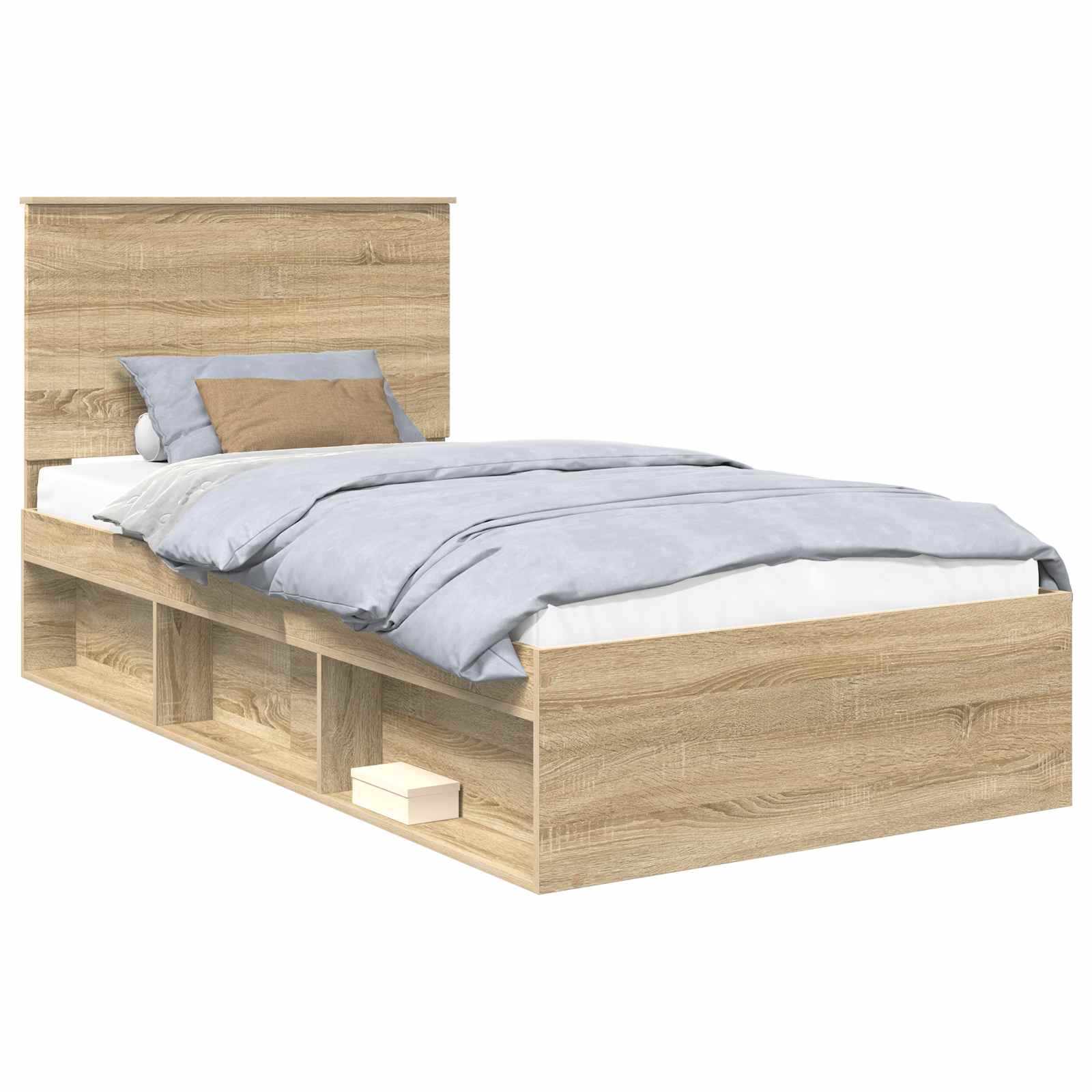 Cadre de lit Sonoma 100 x 200 cm Bois de pin massif - XIOS