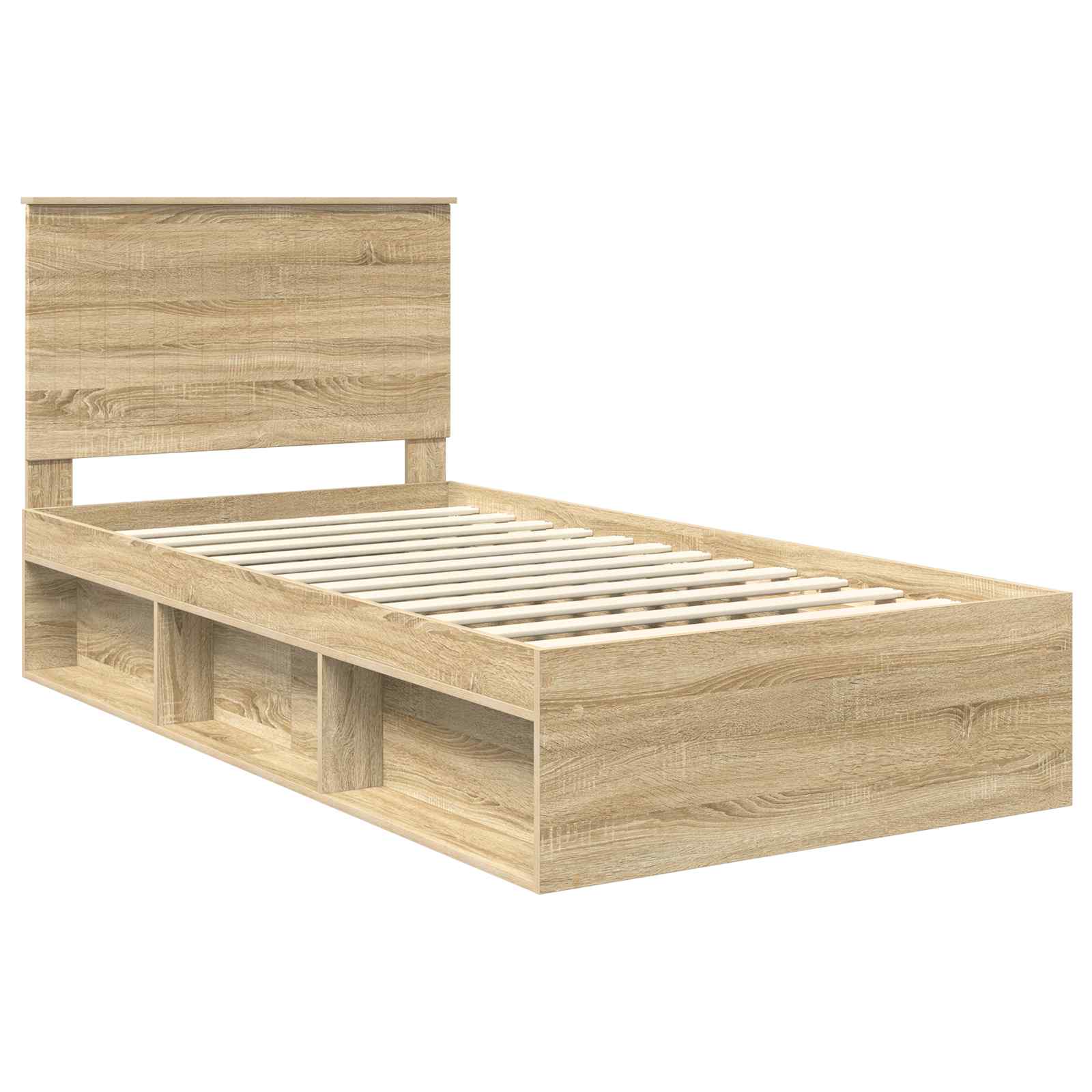 Cadre de lit Sonoma 100 x 200 cm Bois de pin massif - XIOS