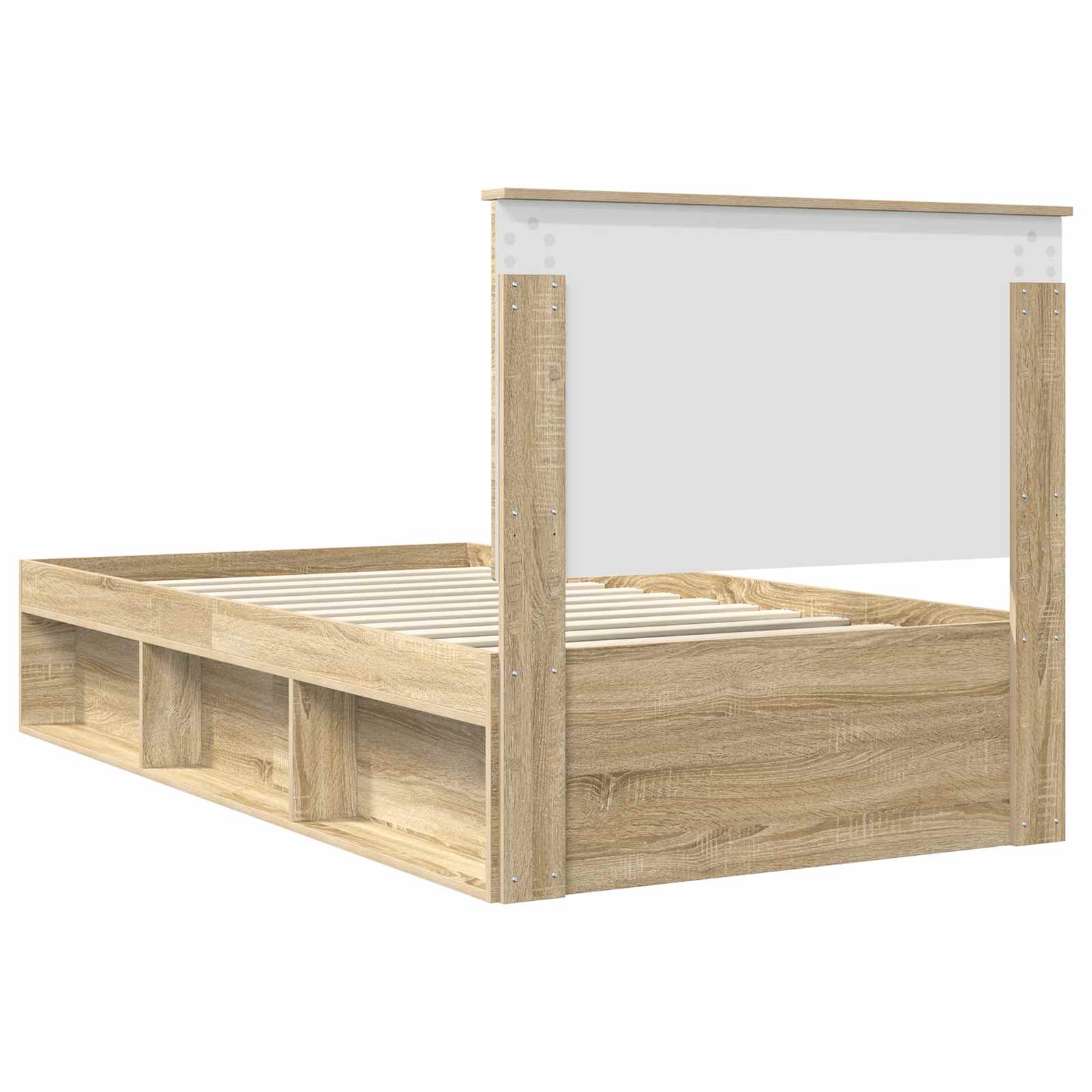 Cadre de lit Sonoma 100 x 200 cm Bois de pin massif - XIOS
