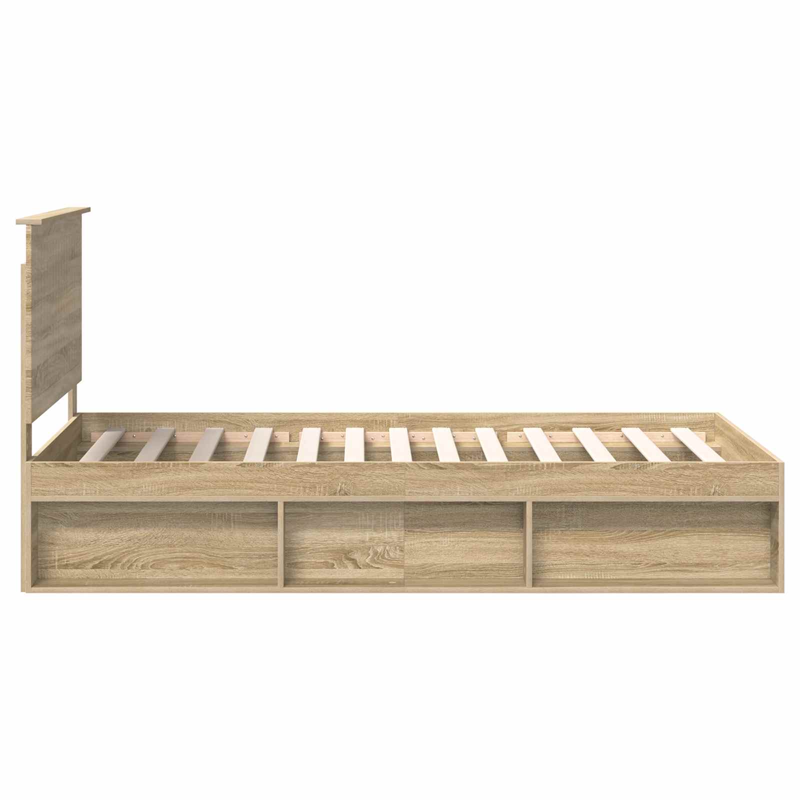 Cadre de lit Sonoma 100 x 200 cm Bois de pin massif - XIOS
