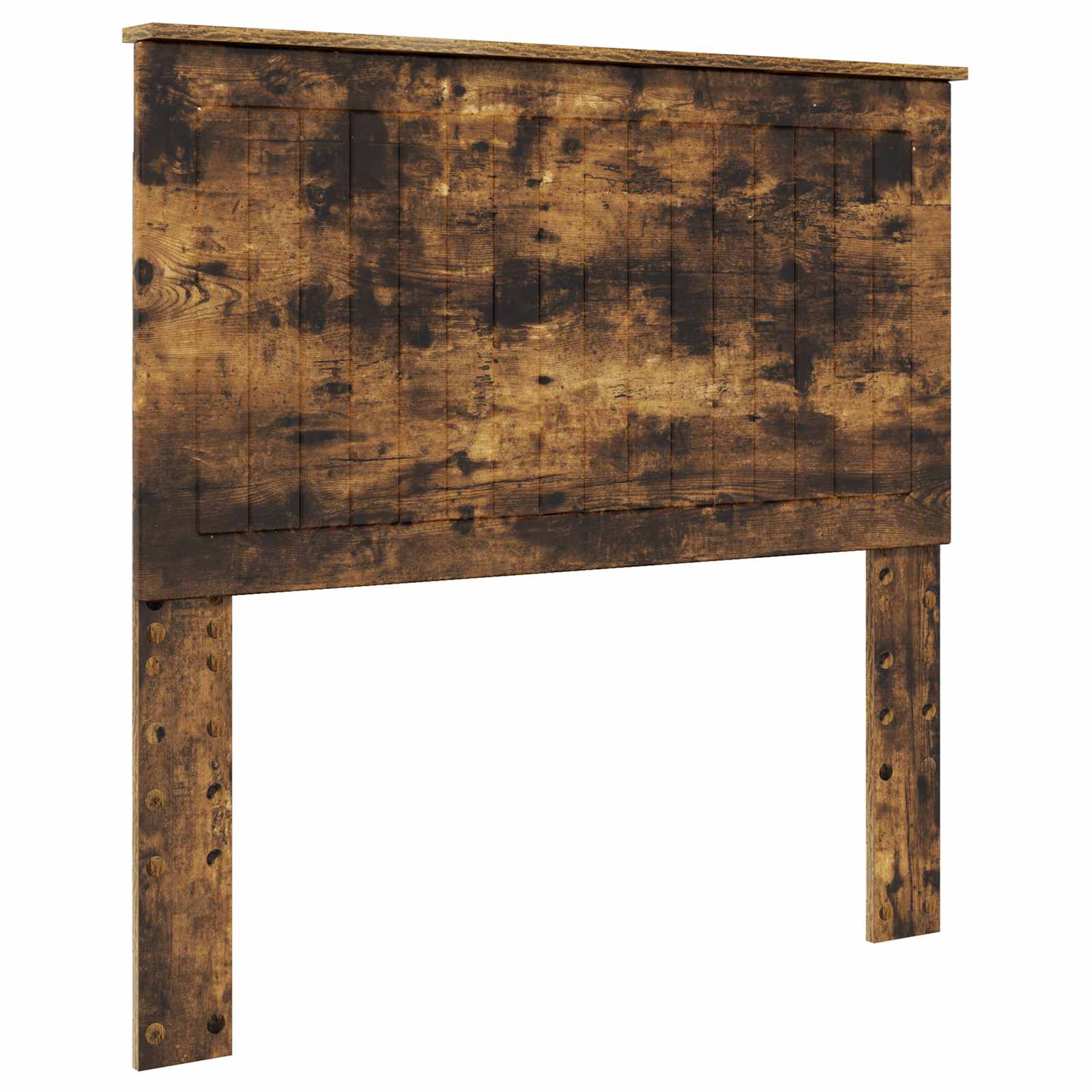 Cadre de lit Chêne fumé 100 x 200 cm Pin massif - XIOS