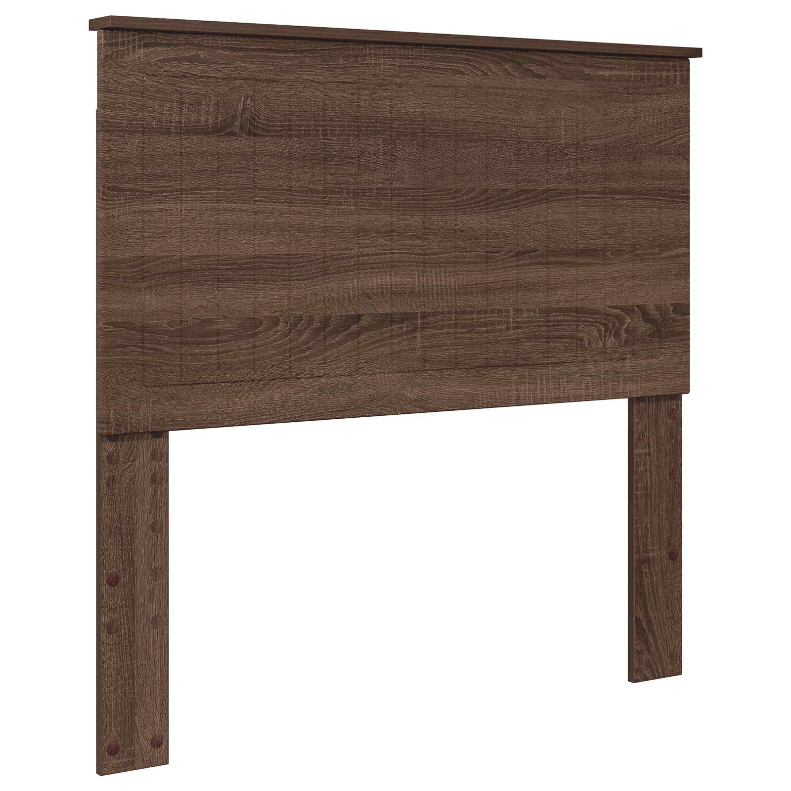 Cadre de lit Chêne brun 100 x 200 cm Bois de pin massif - XIOS