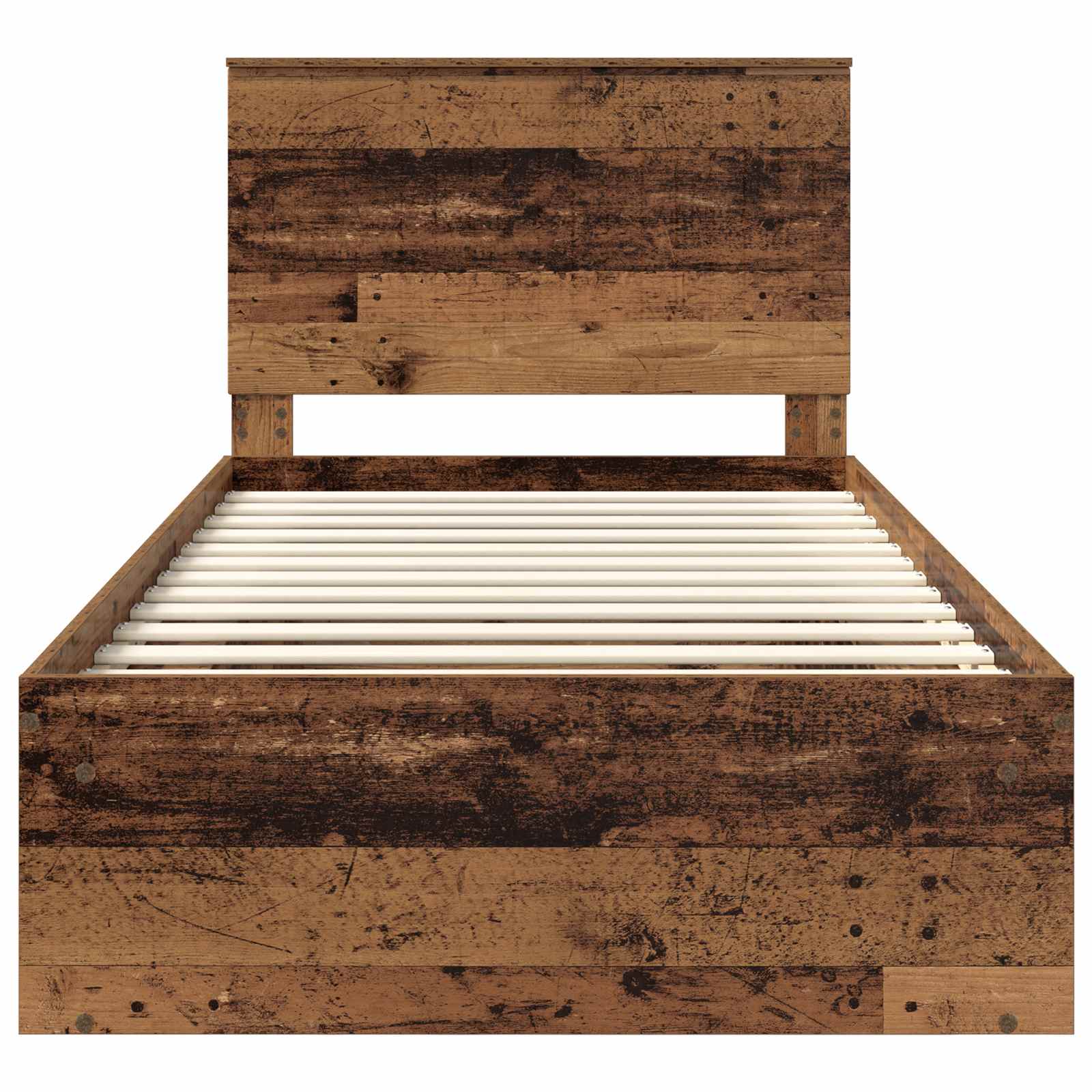 Cadre de lit Bois ancien 100 x 200 cm Bois de pin massif - XIOS
