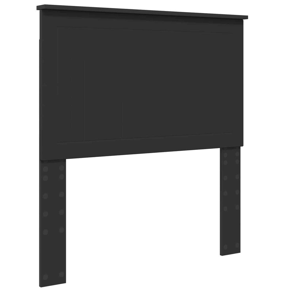 Cadre de lit Noir 90 x 190 cm Bois de pin massif