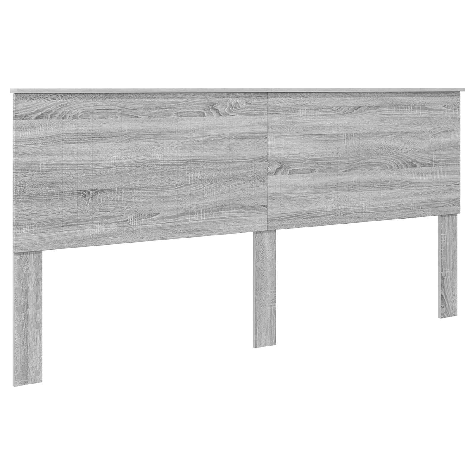 Cadre de lit Gris Sonoma 200 x 200 cm Bois Ingénierie - XIOS