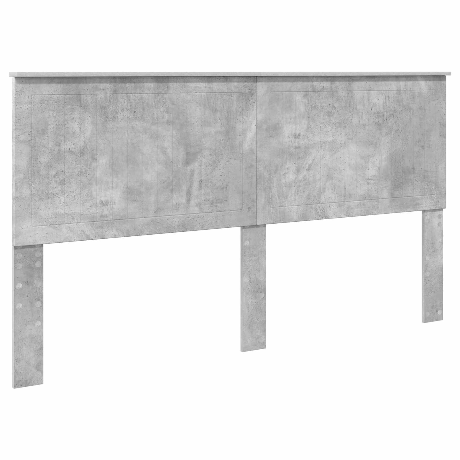 Cadre de lit Gris béton 180 x 200 cm Bois Ingénierie - XIOS