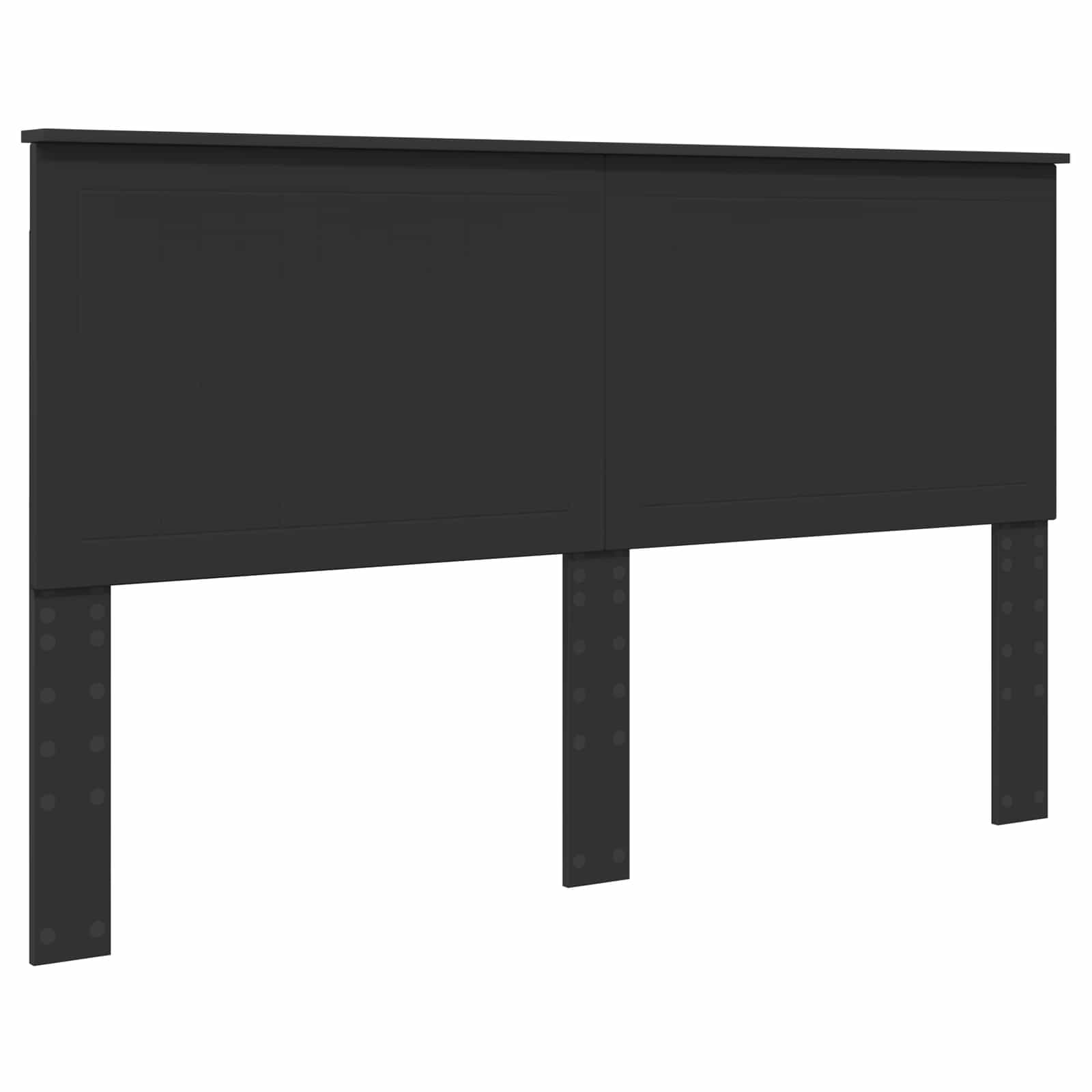 Cadre de lit avec tiroir Noir 160 x 200 cm Bois Ingénierie - XIOS