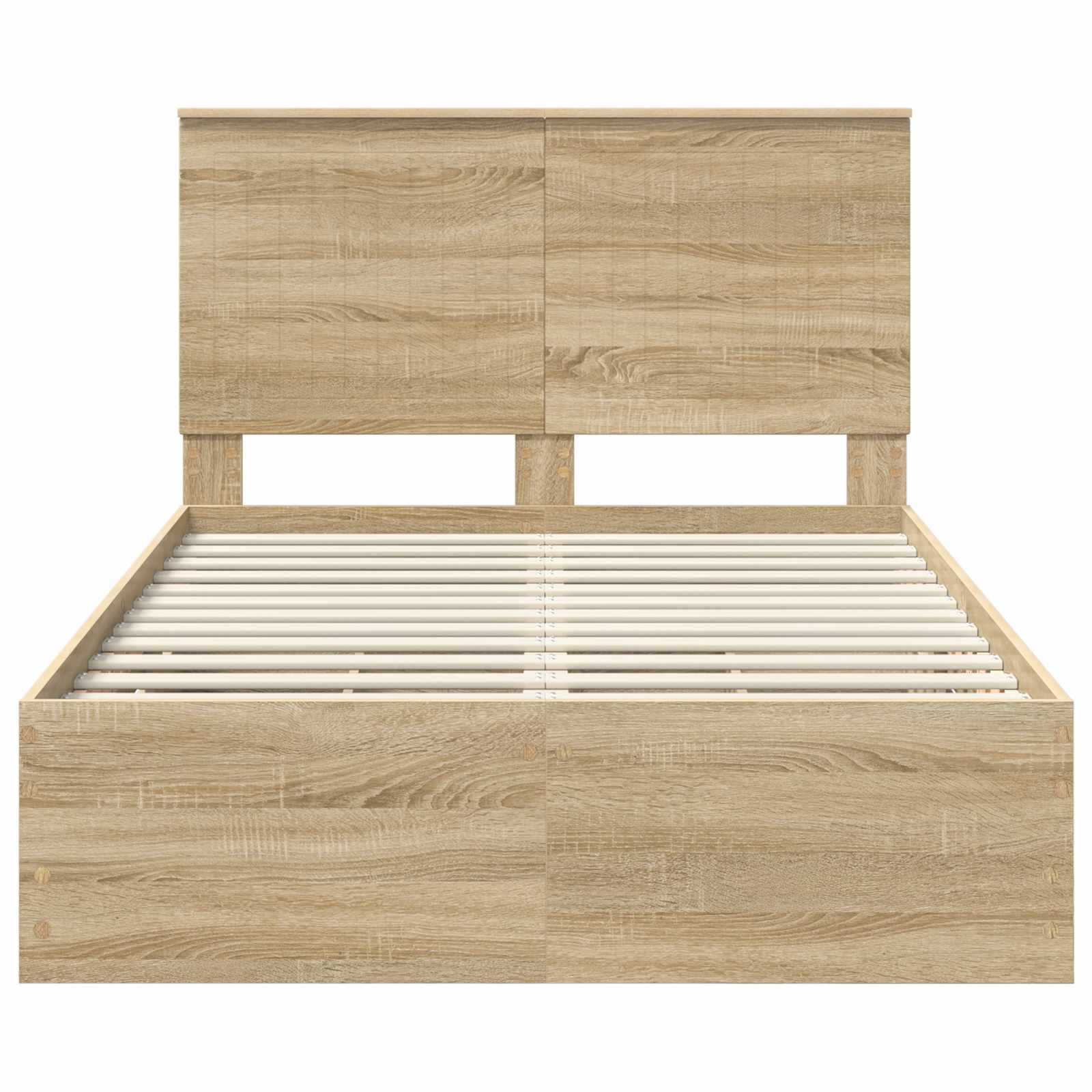 Cadre de lit Chêne Sonoma 120 x 190 cm Bois Ingénierie - XIOS