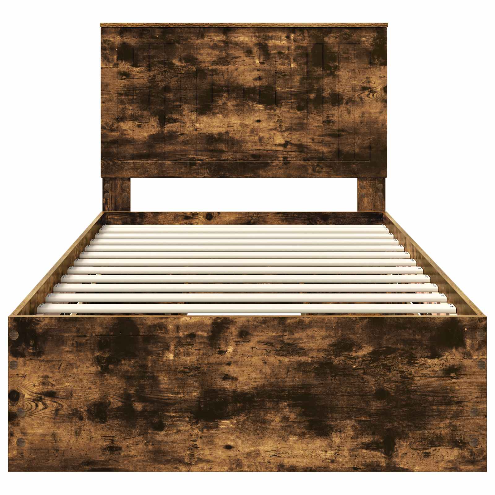 Cadre de lit Chêne fumé 100 x 200 cm Bois Ingénierie - XIOS