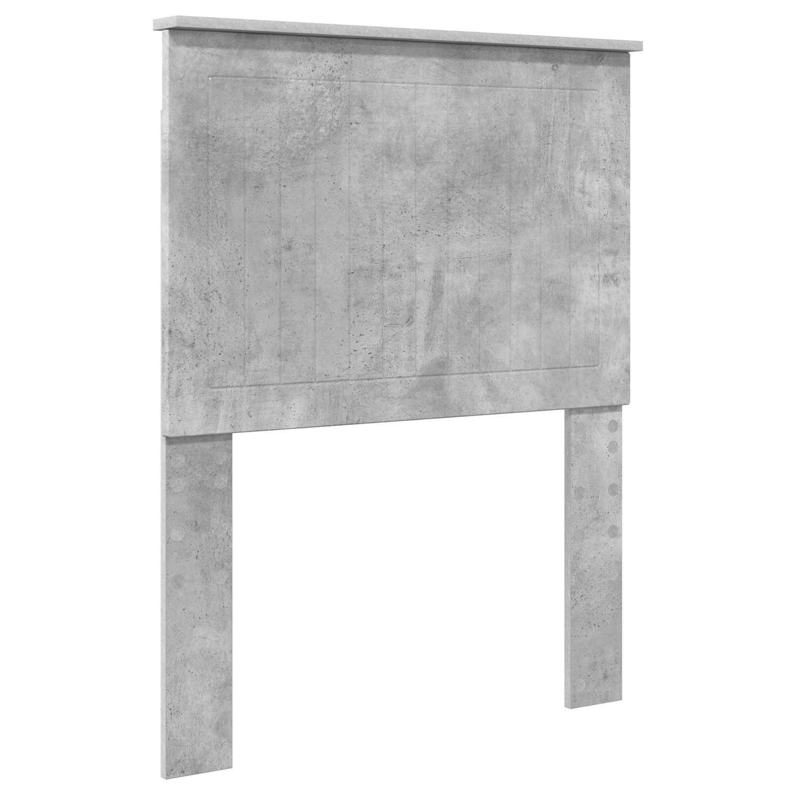 Cadre de lit avec tiroir Gris béton 75 x 190 cm Bois Ingénierie