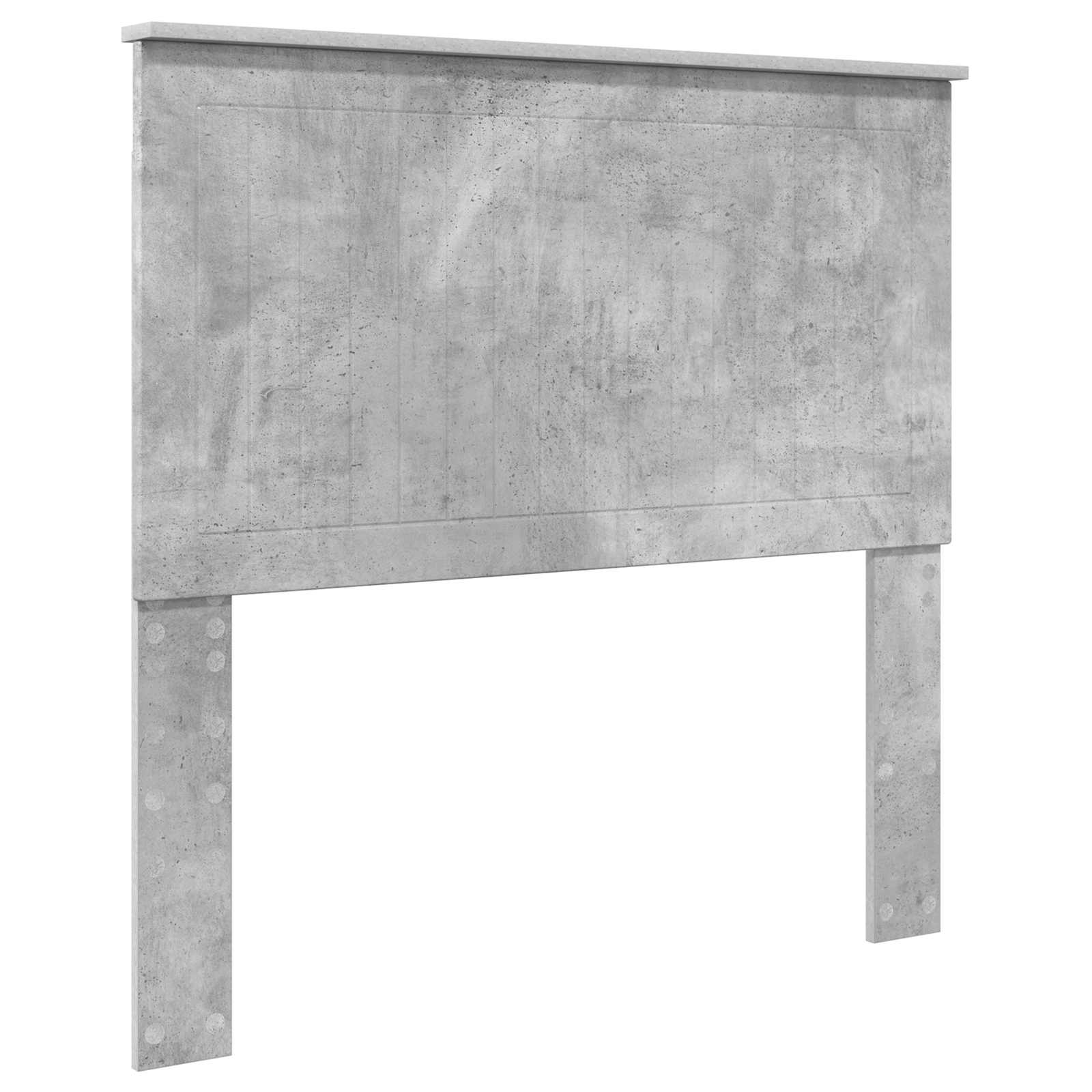 Cadre de lit Gris béton 100 x 200 cm Bois d'ingénierie - XIOS