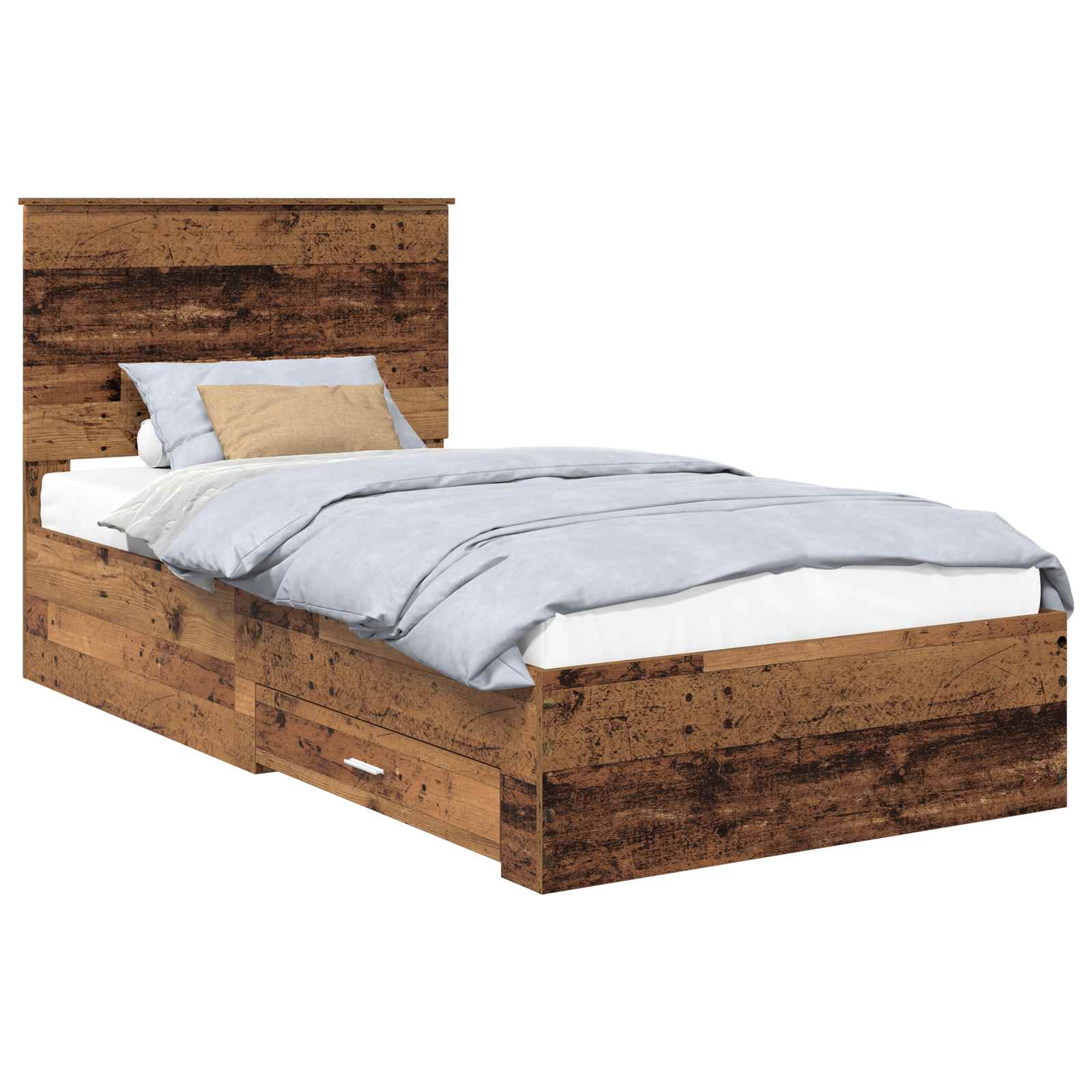 Cadre de lit Bois ancien 100 x 200 cm Bois d'ingénierie - XIOS