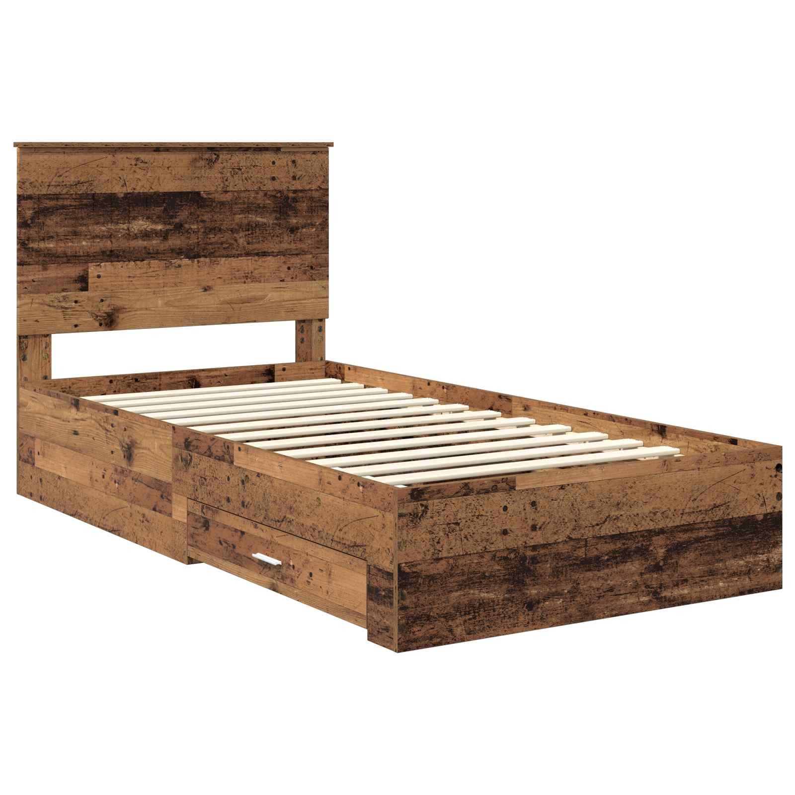Cadre de lit Bois ancien 100 x 200 cm Bois d'ingénierie - XIOS