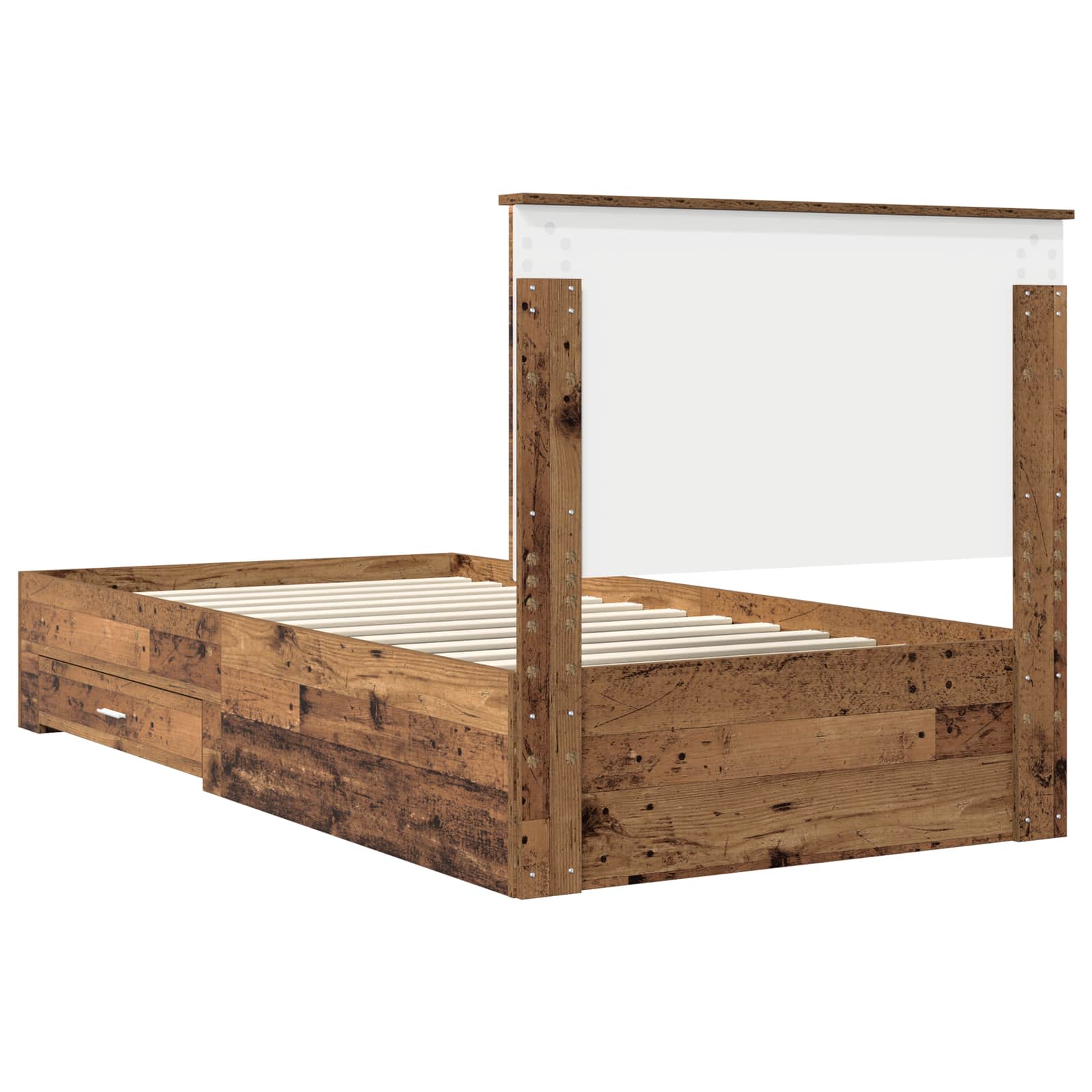 Cadre de lit Bois ancien 100 x 200 cm Bois d'ingénierie - XIOS