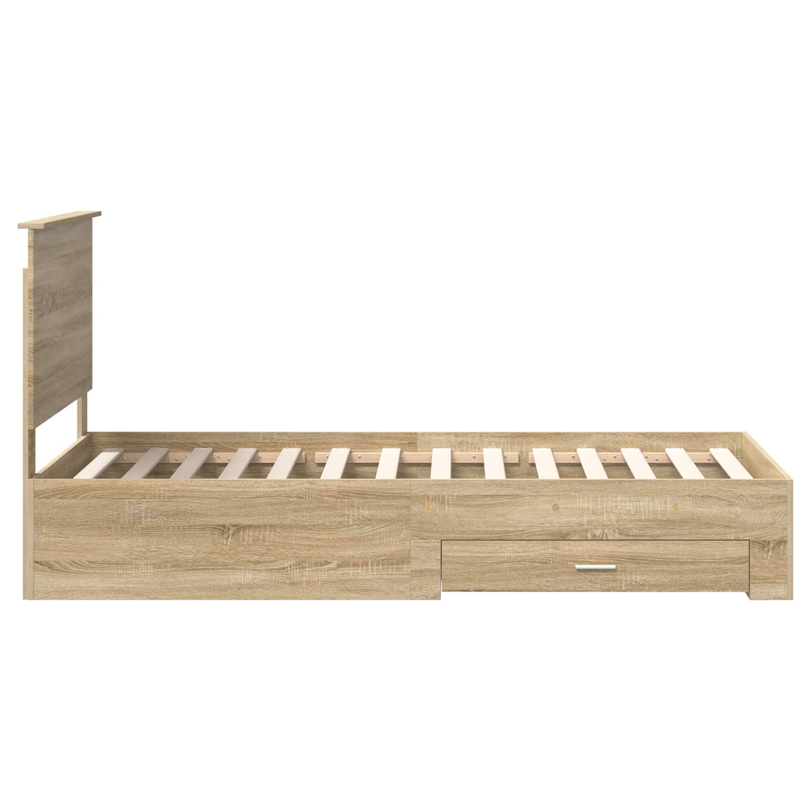 Cadre de lit Chêne Sonoma 90 x 200 cm Bois d'ingénierie - XIOS