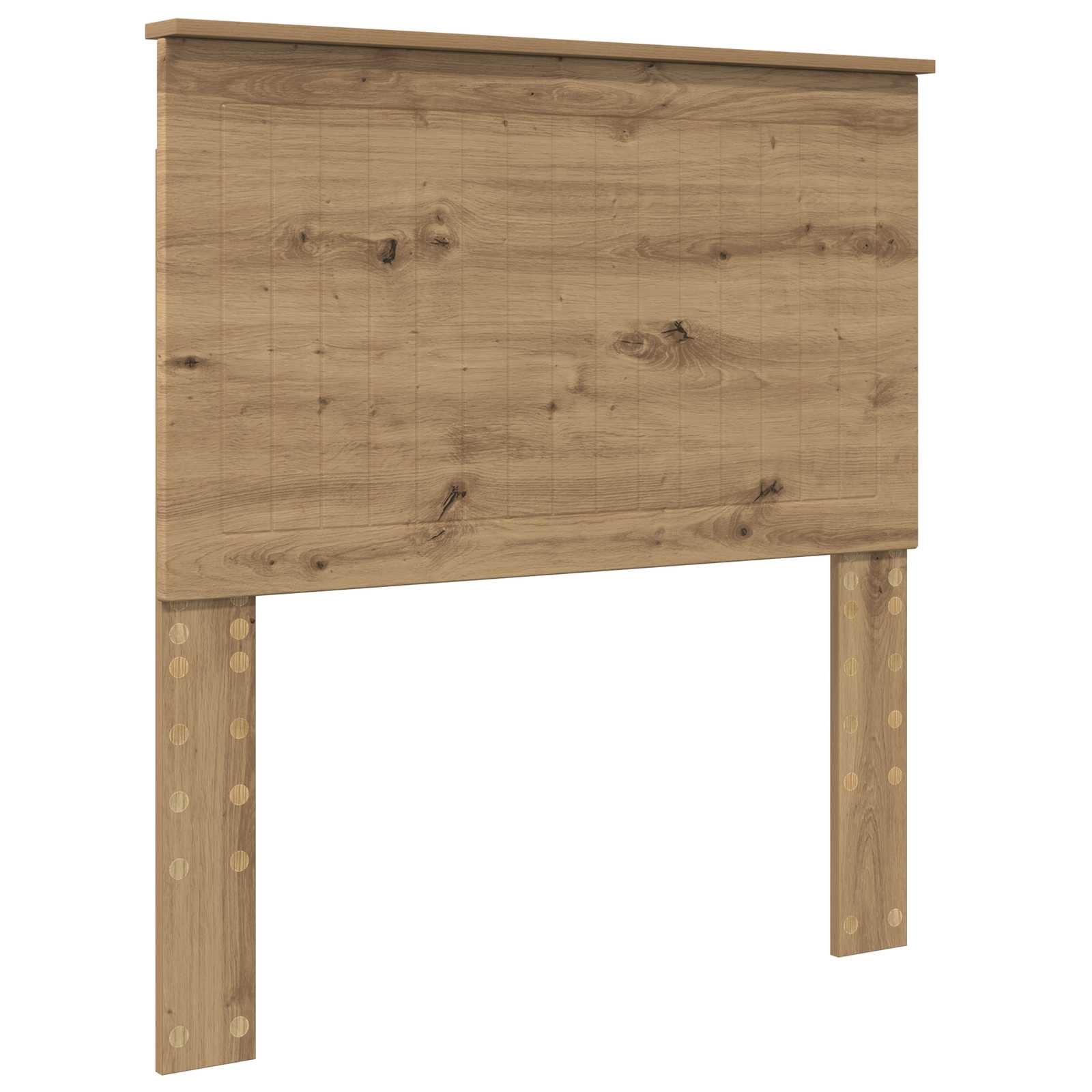 Cadre de lit Chêne artisanal 90 x 190 cm Bois d'ingénierie - XIOS