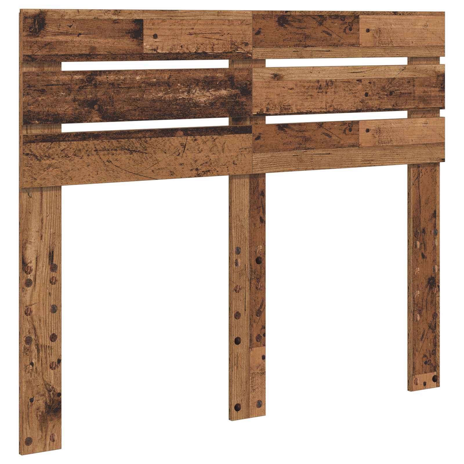 Cadre de lit Bois ancien 120 x 190 cm Pin massif - XIOS