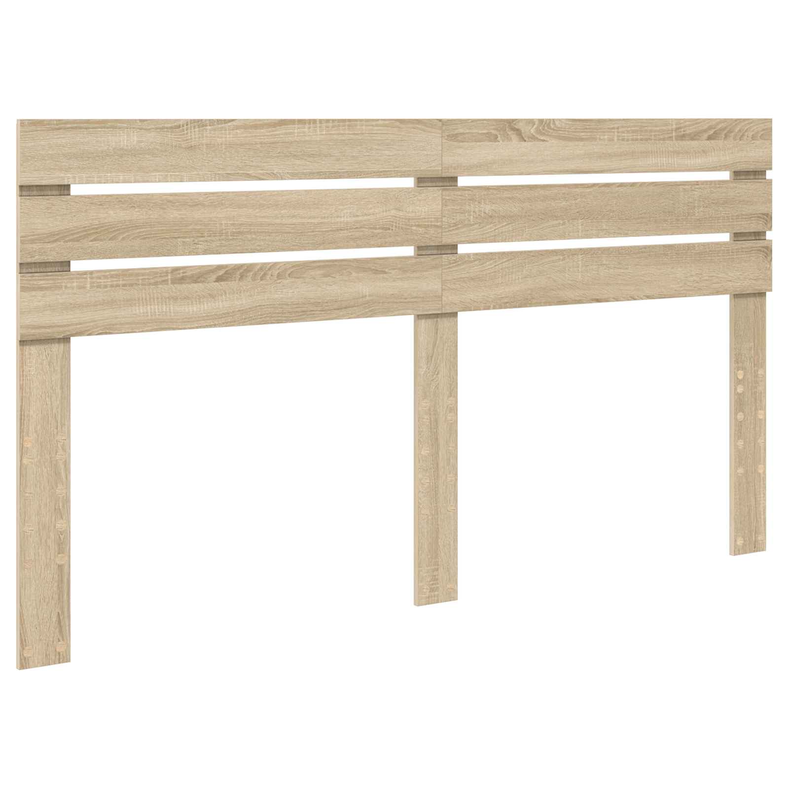 Cadre de lit Chêne Sonoma 200 x 200 cm Bois Ingénierie - XIOS