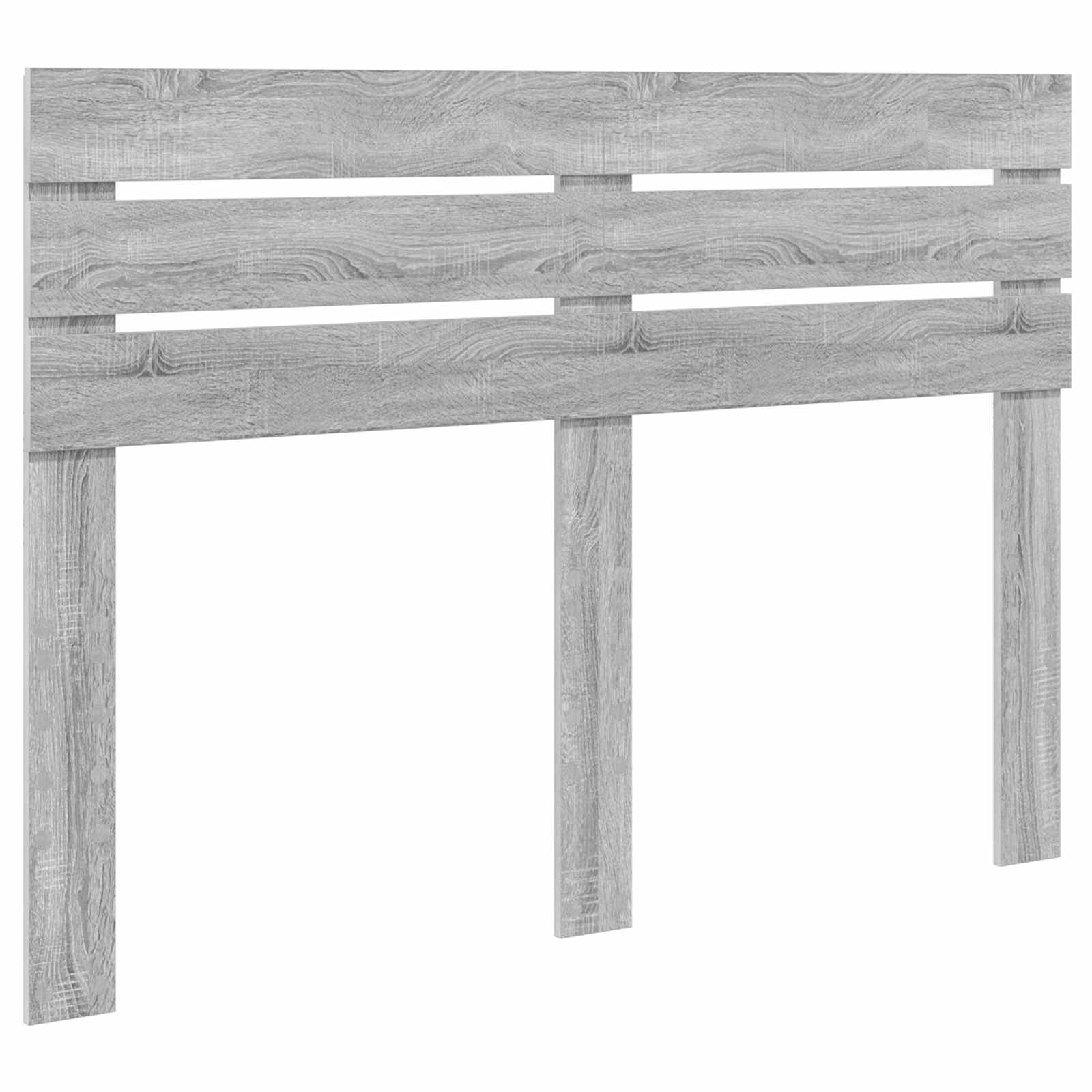 Cadre de lit Gris Sonoma 150 x 200 cm Bois d'ingénierie - XIOS