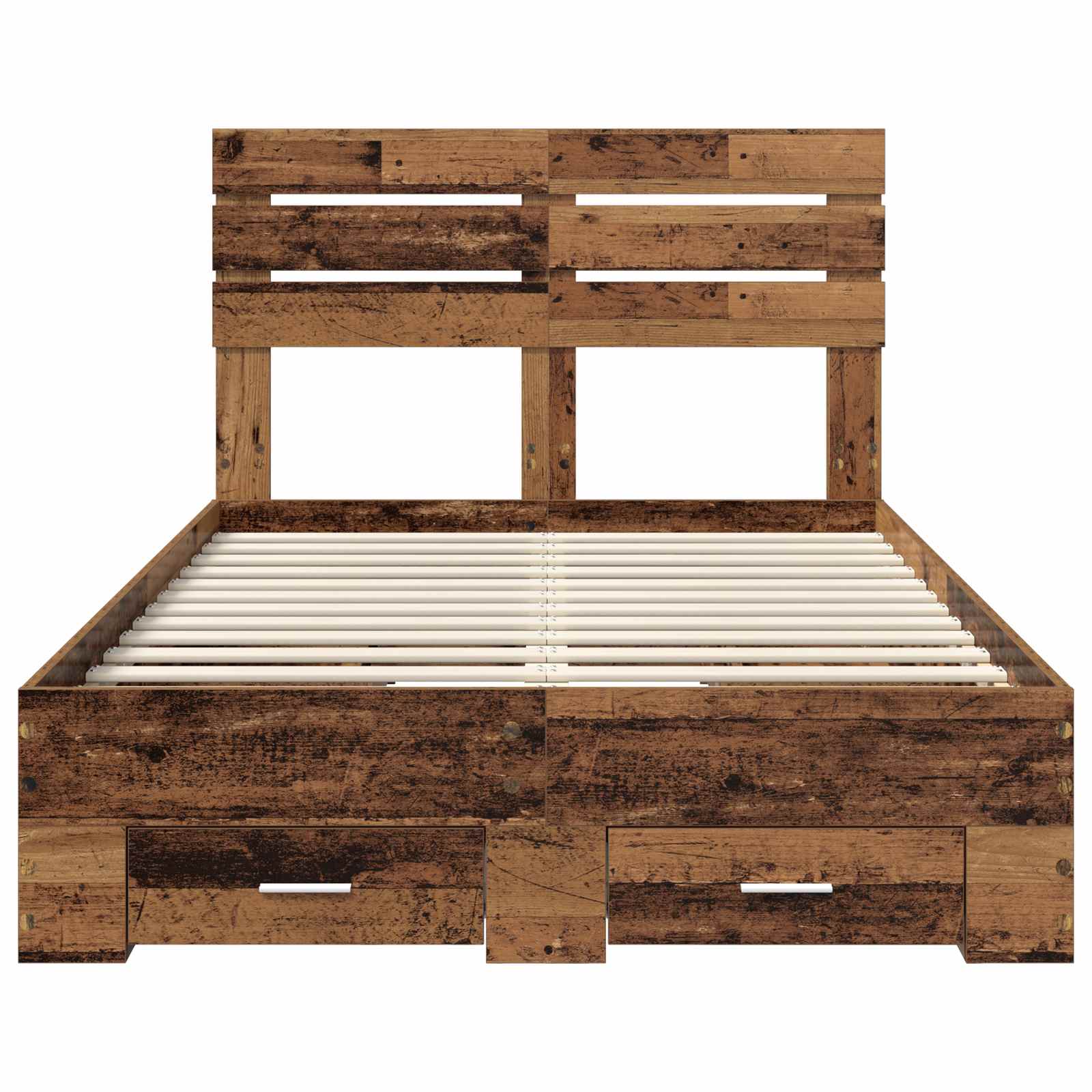 Cadre de lit Bois ancien 120 x 190 cm Bois d'ingénierie - XIOS