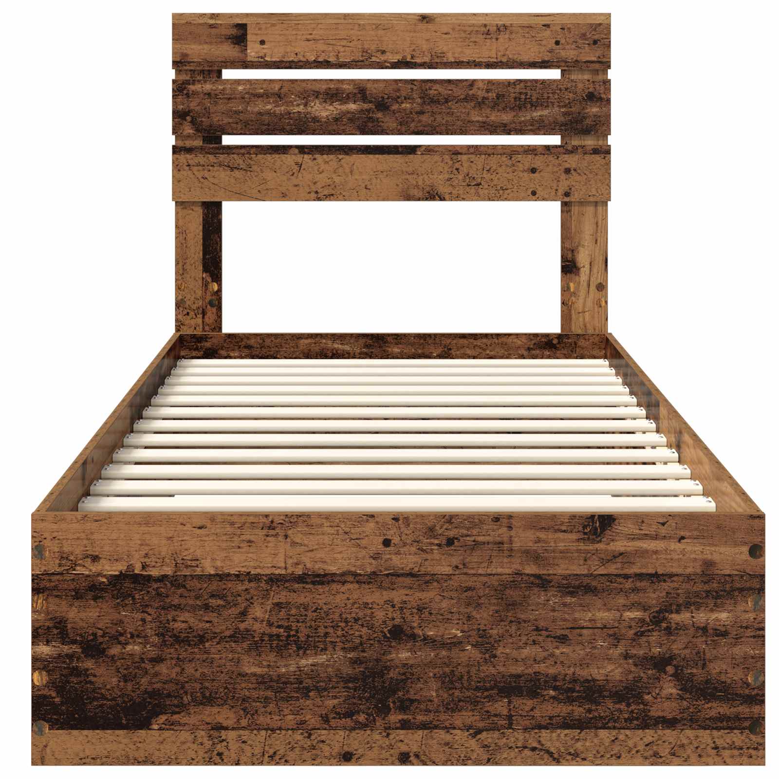 Cadre de lit avec tiroir avec tête de lit Bois d'ingénierie - XIOS