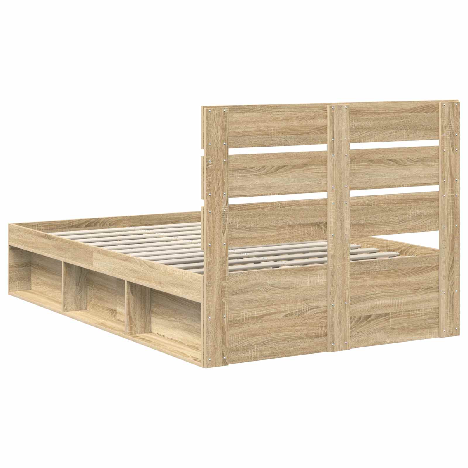 Cadre de lit Sonoma 120 x 190 cm Bois de pin massif