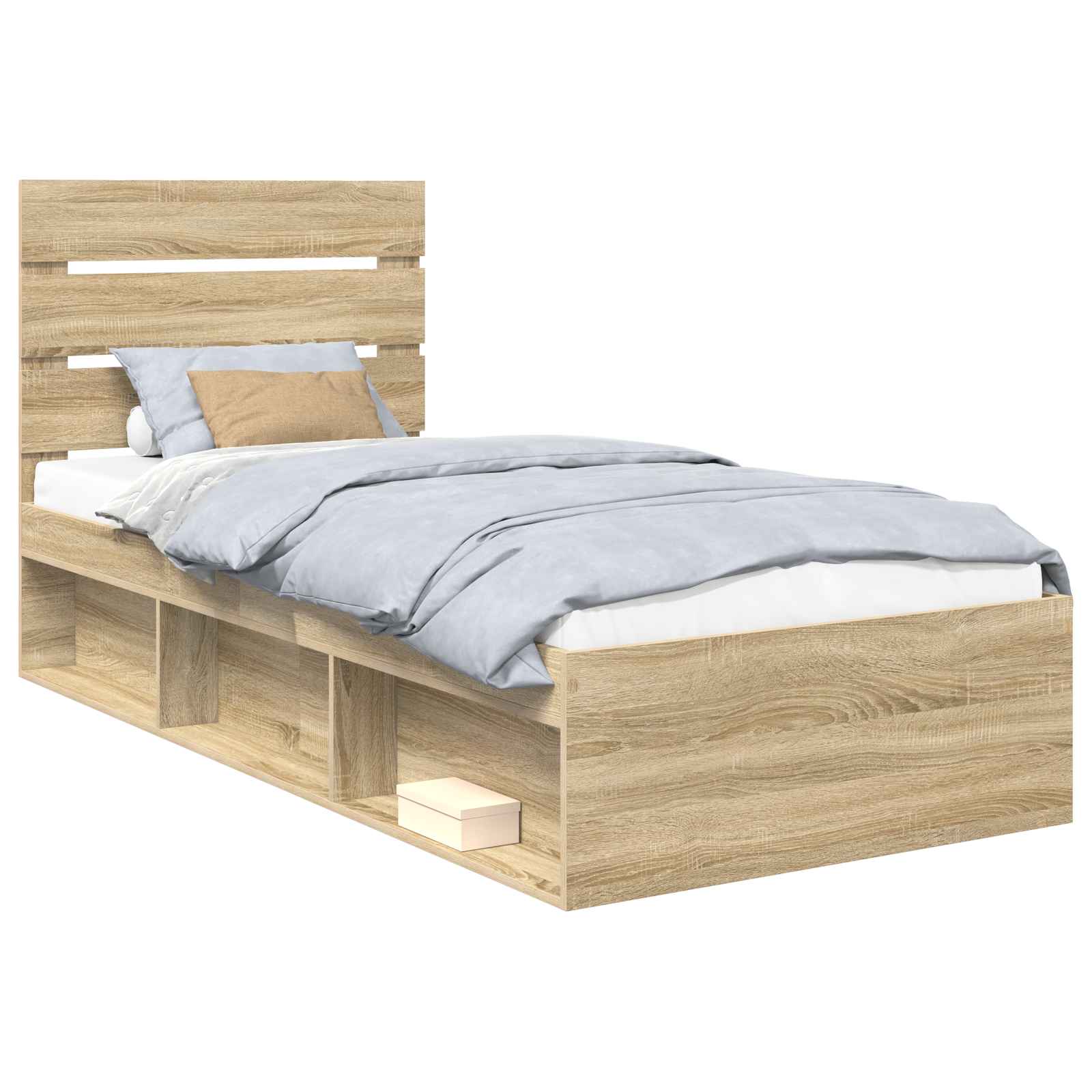 Cadre de lit Sonoma 100 x 200 cm Bois de pin massif