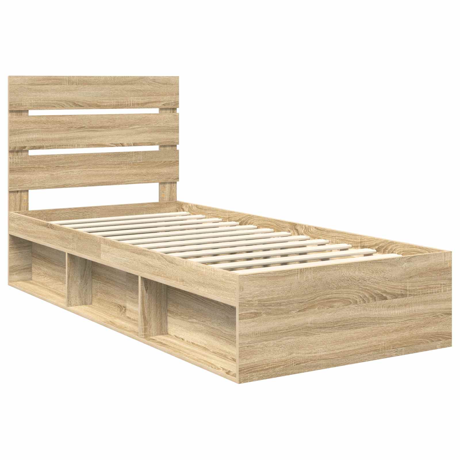 Cadre de lit Sonoma 100 x 200 cm Bois de pin massif
