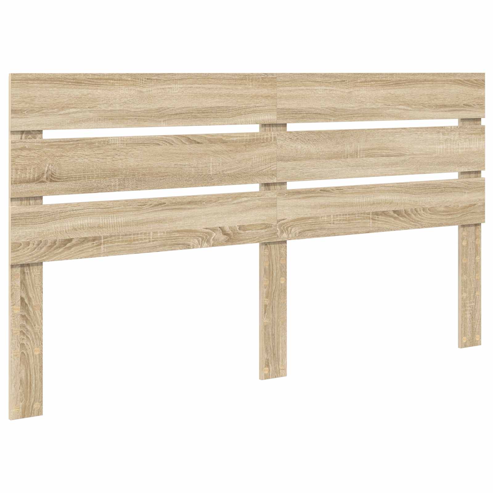 Cadre de lit Chêne Sonoma 200 x 200 cm Bois Ingénierie - XIOS