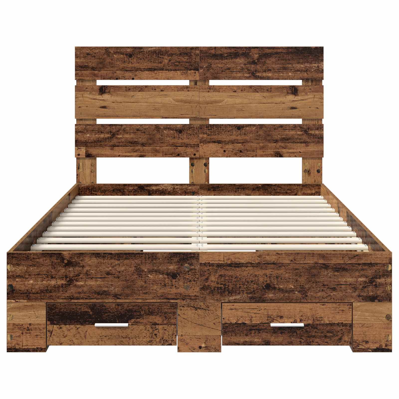 Cadre de lit Bois ancien 120 x 190 cm Bois d'ingénierie - XIOS