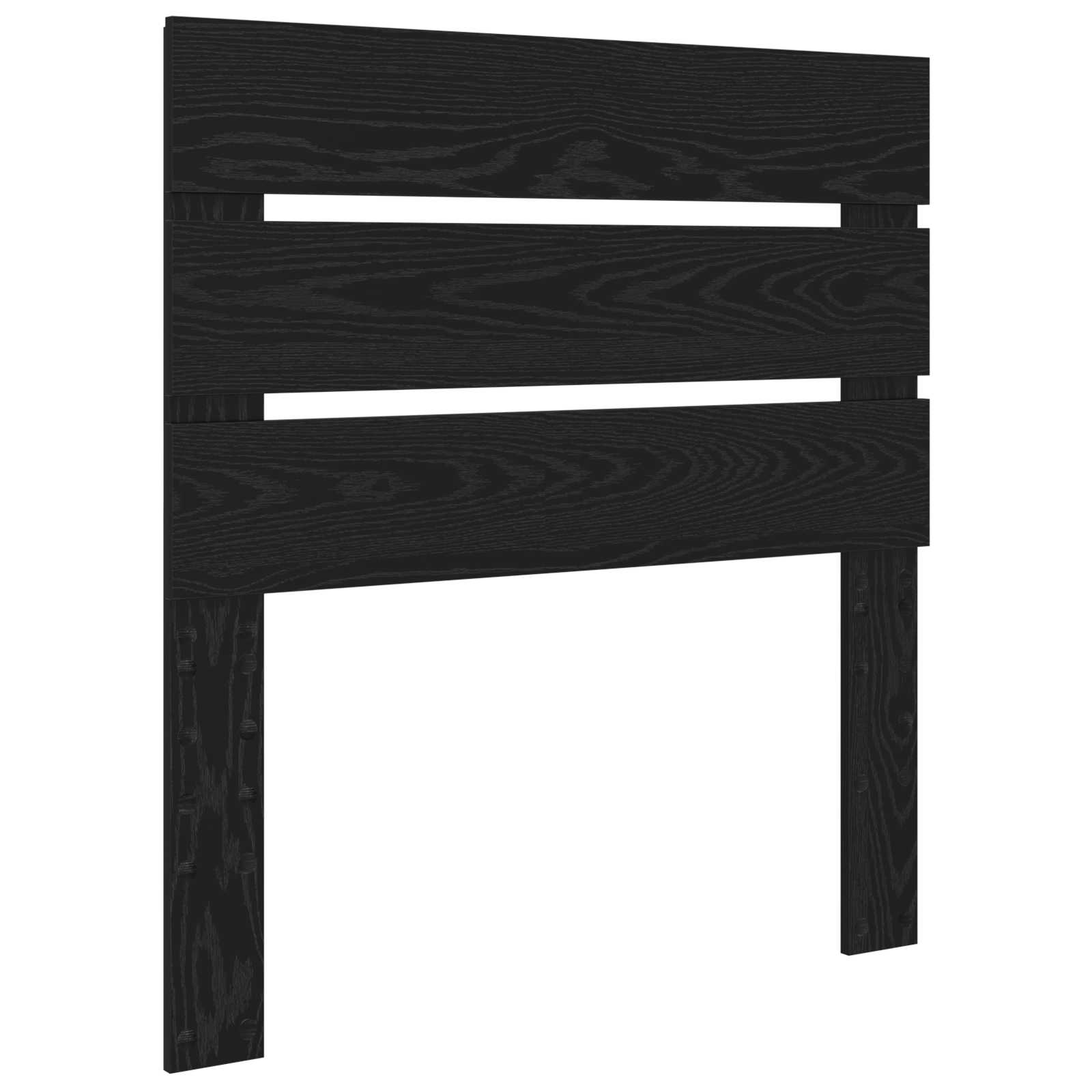Cadre de lit Chêne noir 90 x 190 cm Bois d'ingénierie - XIOS