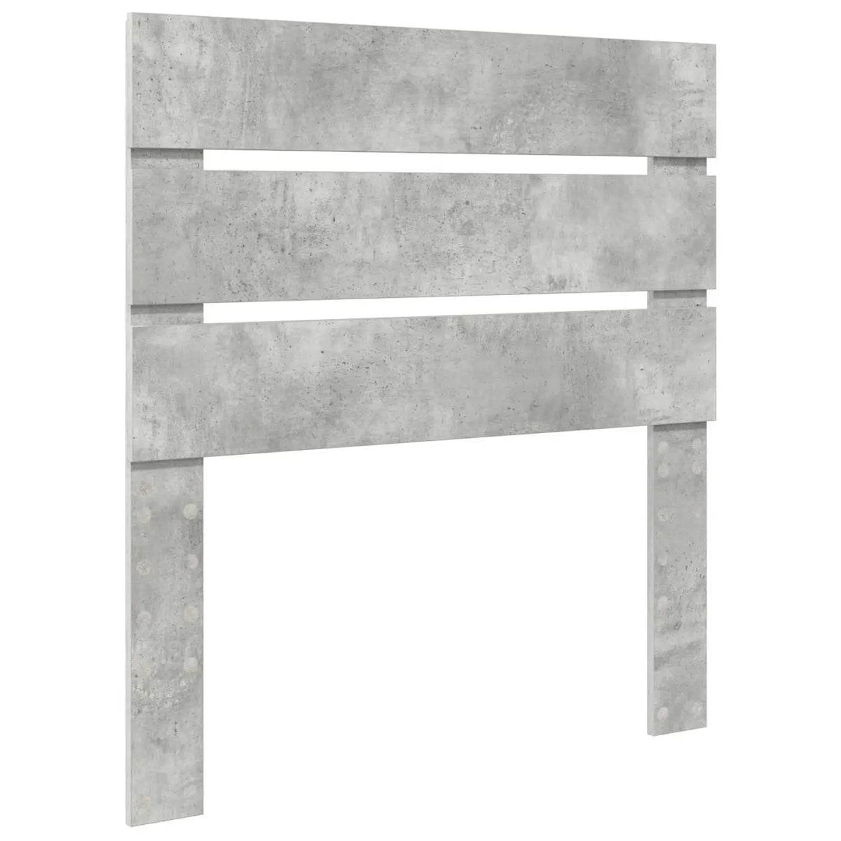 Cadre de lit Gris béton 90 x 190 cm Bois d’ingénierie - XIOS