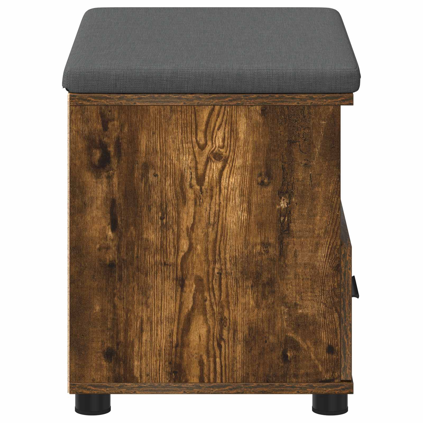 Banc d'entrée avec coussin Chêne fumé 60 x 38 x 46 cm - XIOS