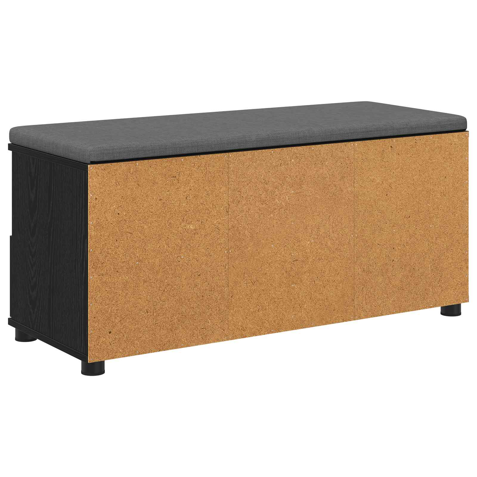 Banc d'entrée avec coussin Chêne noir 100 x 38 x 46 cm - XIOS