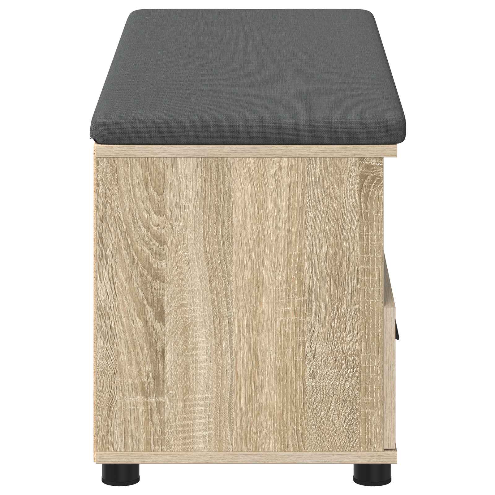 Banc d'entrée avec coussin Chêne Sonoma 100 x 38 x 46 cm - XIOS