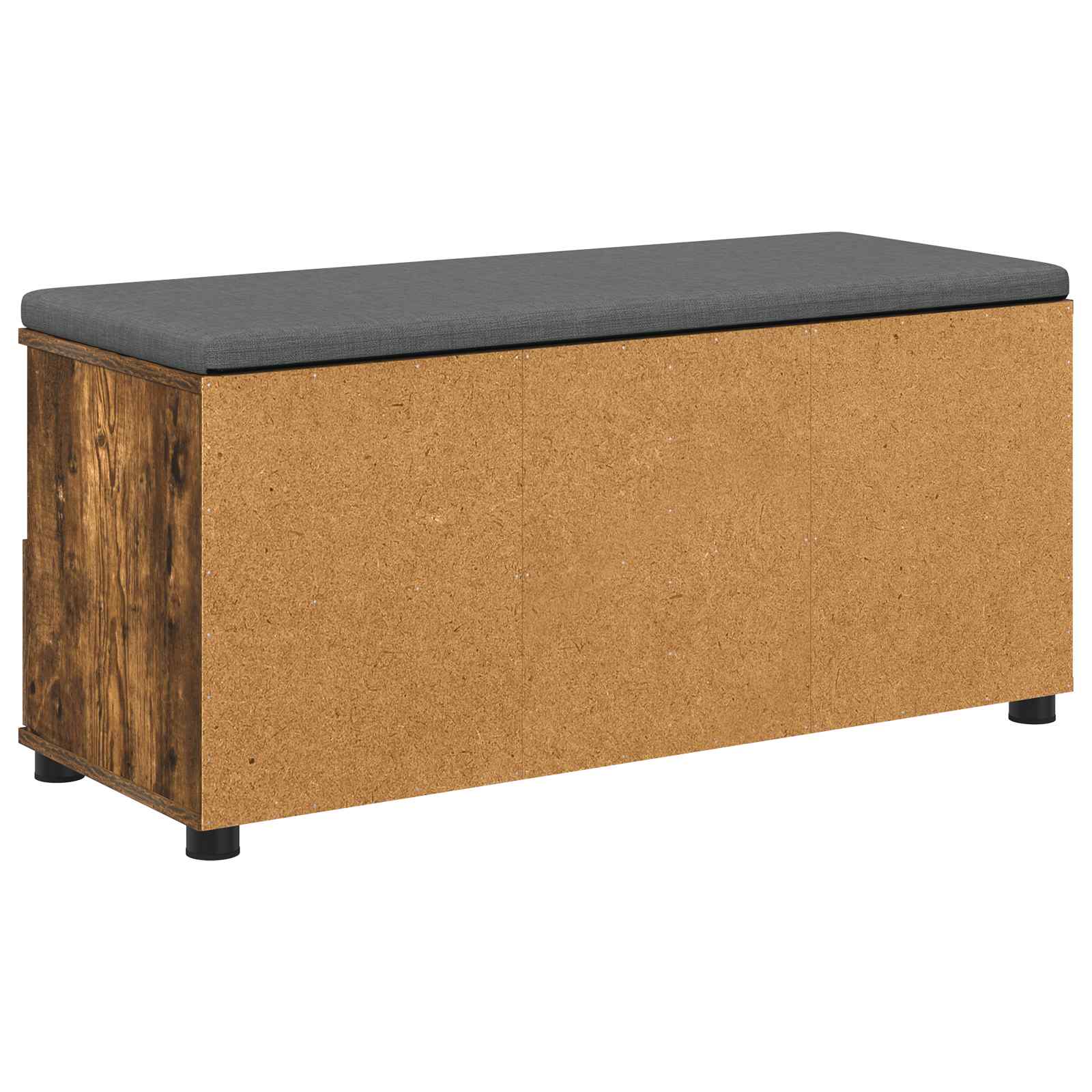 Banc d'entrée avec coussin Chêne fumé 100 x 38 x 46 cm - XIOS