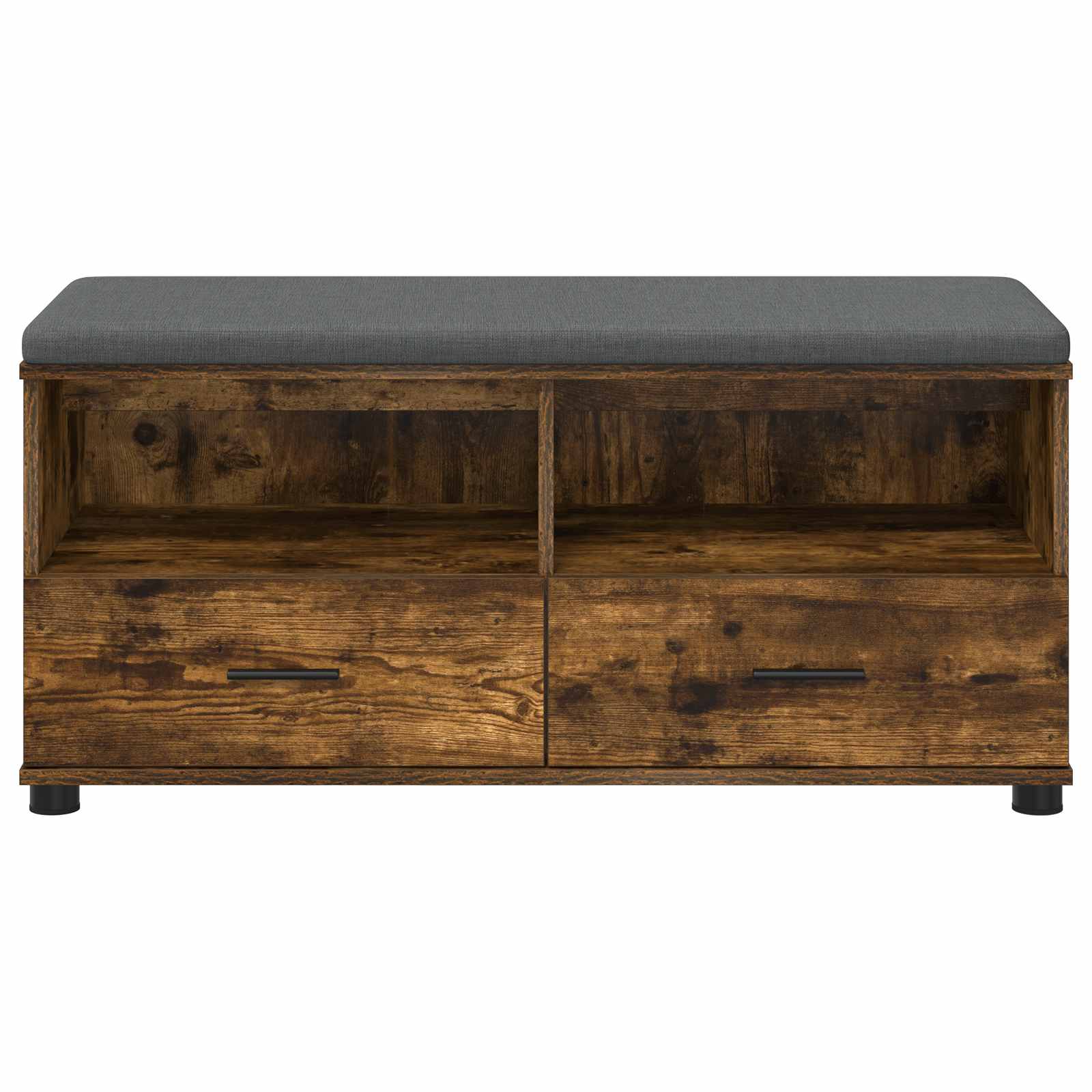 Banc d'entrée avec coussin Chêne fumé 100 x 38 x 46 cm - XIOS