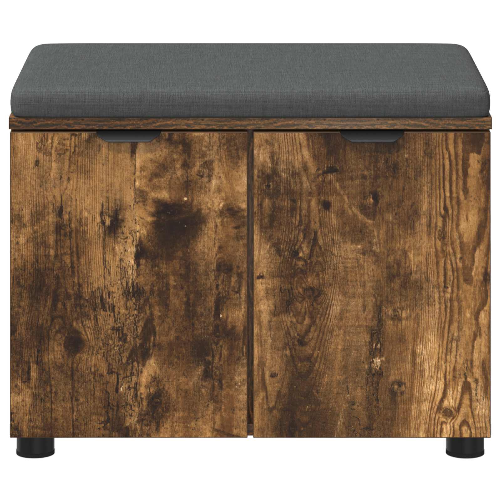 Banc d'entrée avec coussin Chêne Fumé 60 x 38 x 46 cm - XIOS