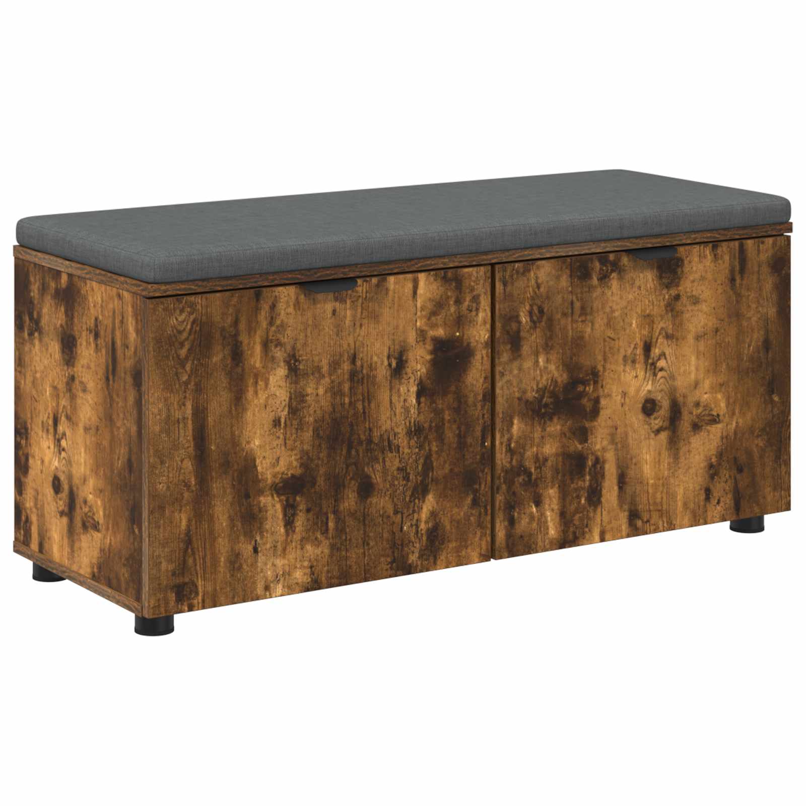 Banc d'entrée avec coussin Chêne Fumé 100 x 38 x 46 cm - XIOS