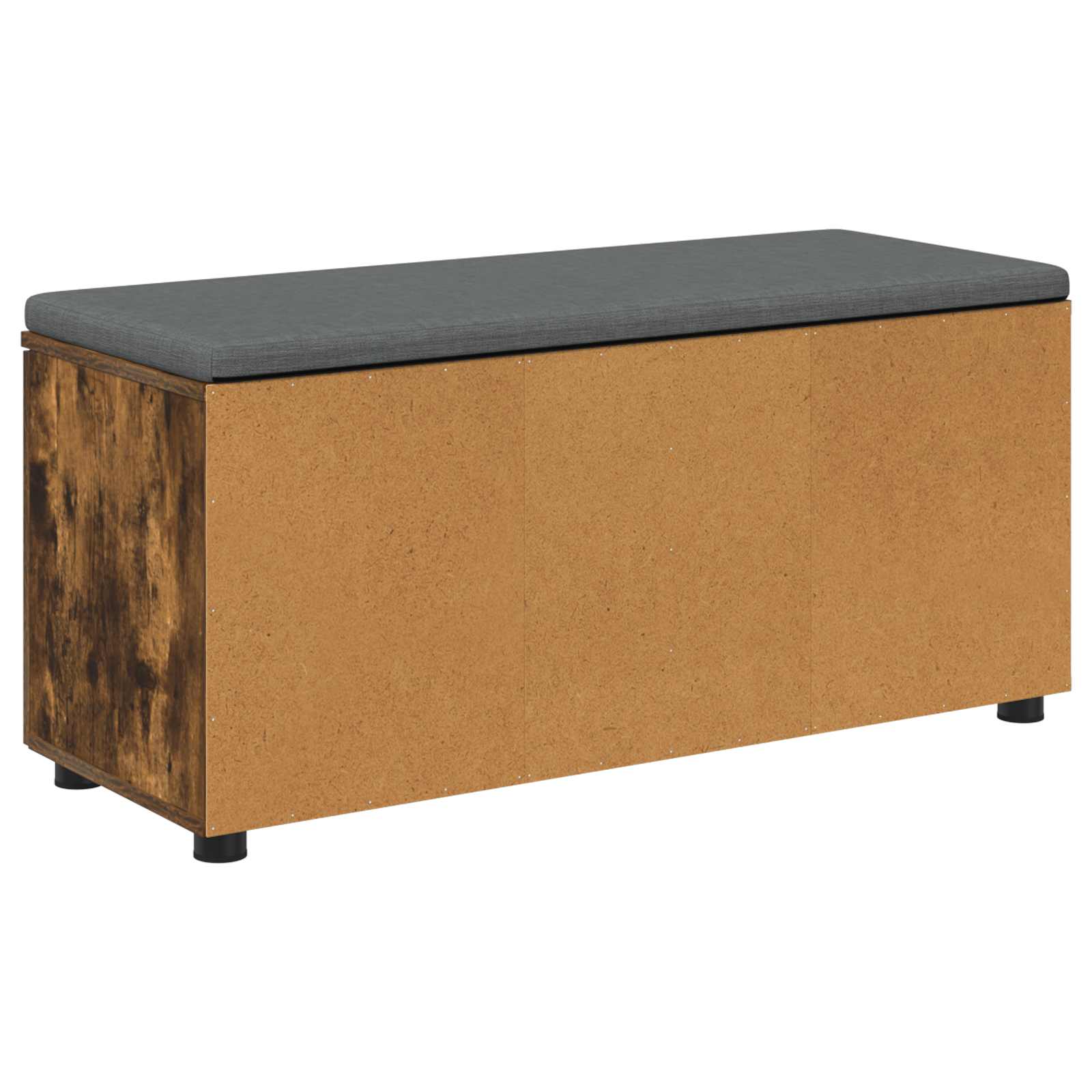 Banc d'entrée avec coussin Chêne Fumé 100 x 38 x 46 cm - XIOS