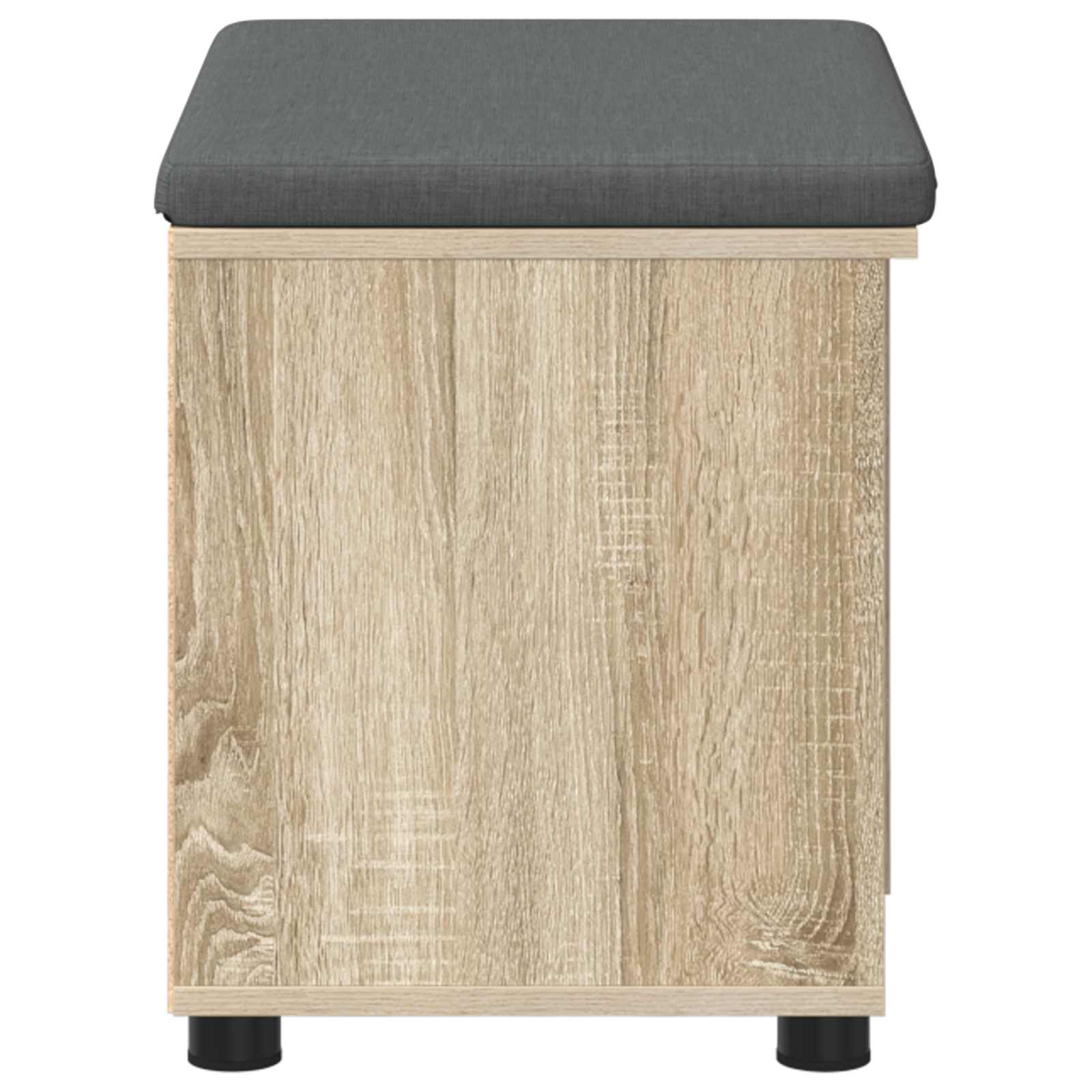 Banc d'entrée avec coussin Chêne Sonoma 60 x 38 x 46 cm - XIOS