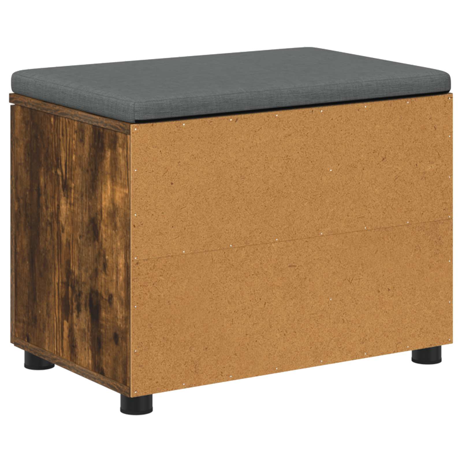 Banc d'entrée avec coussin Chêne Fumé 60 x 38 x 46 cm - XIOS