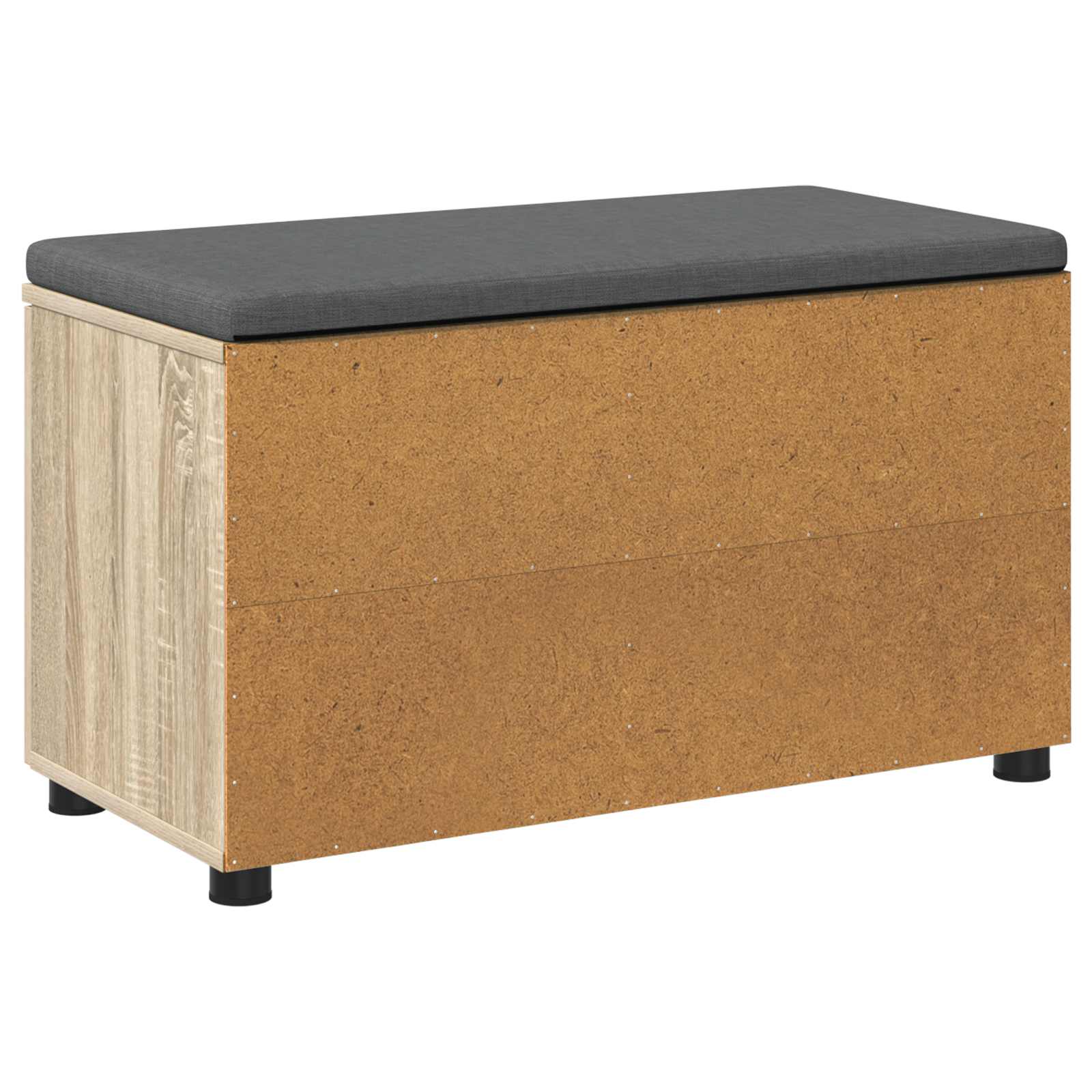 Banc d'entrée avec coussin Chêne Sonoma 80 x 38 x 46 cm - XIOS
