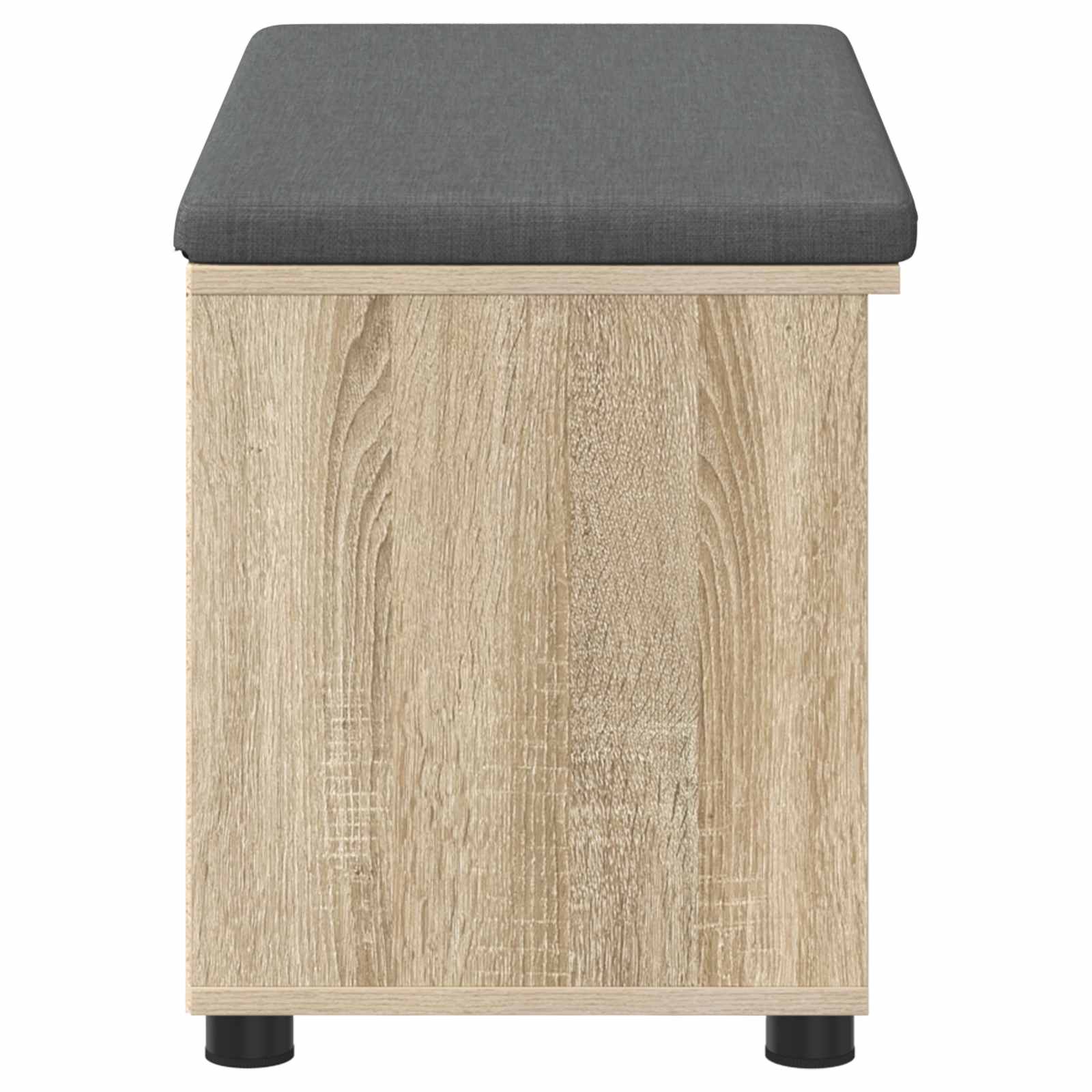 Banc d'entrée avec coussin Chêne Sonoma 80 x 38 x 46 cm - XIOS